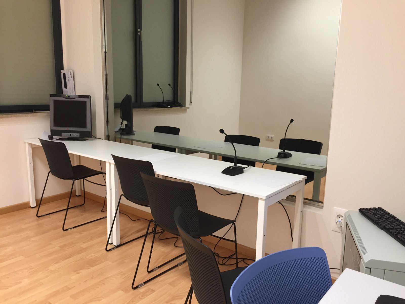 Sala Gesell de los juzgados de Sevilla