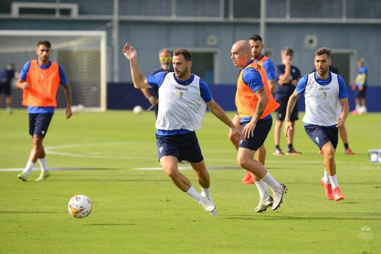 Malbasic (i) y Pombo en una sesión.