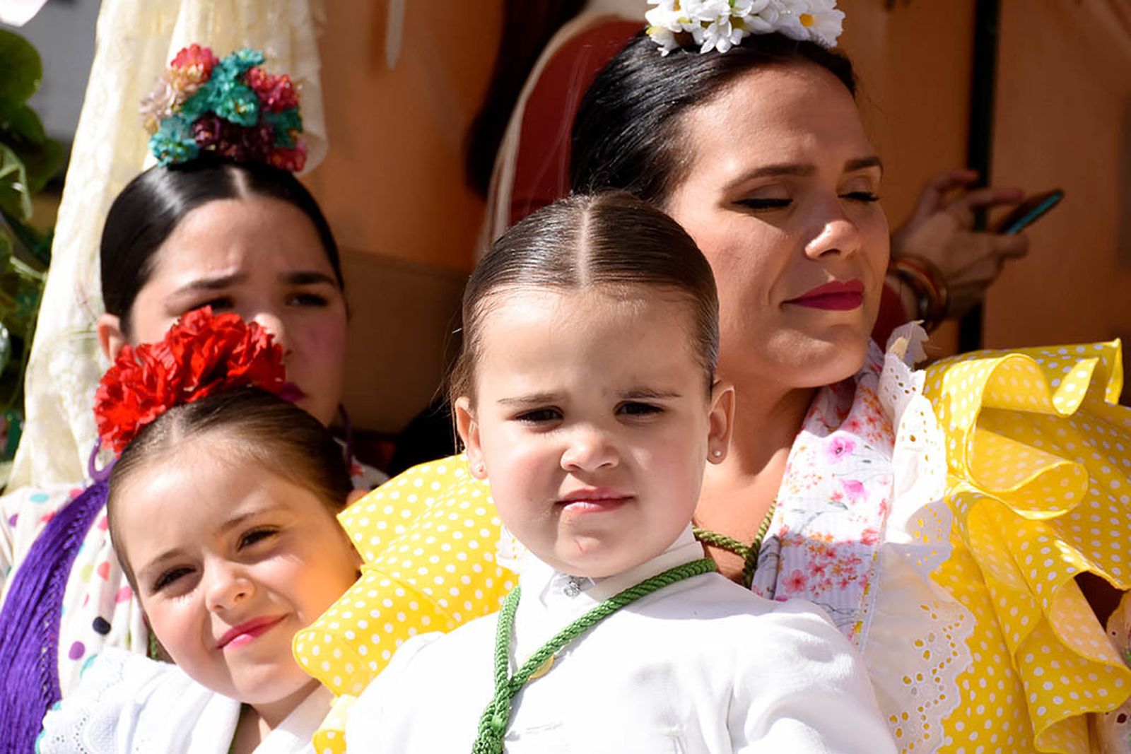 Imágenes de los carros de la Hermandad del Rocío de Huelva