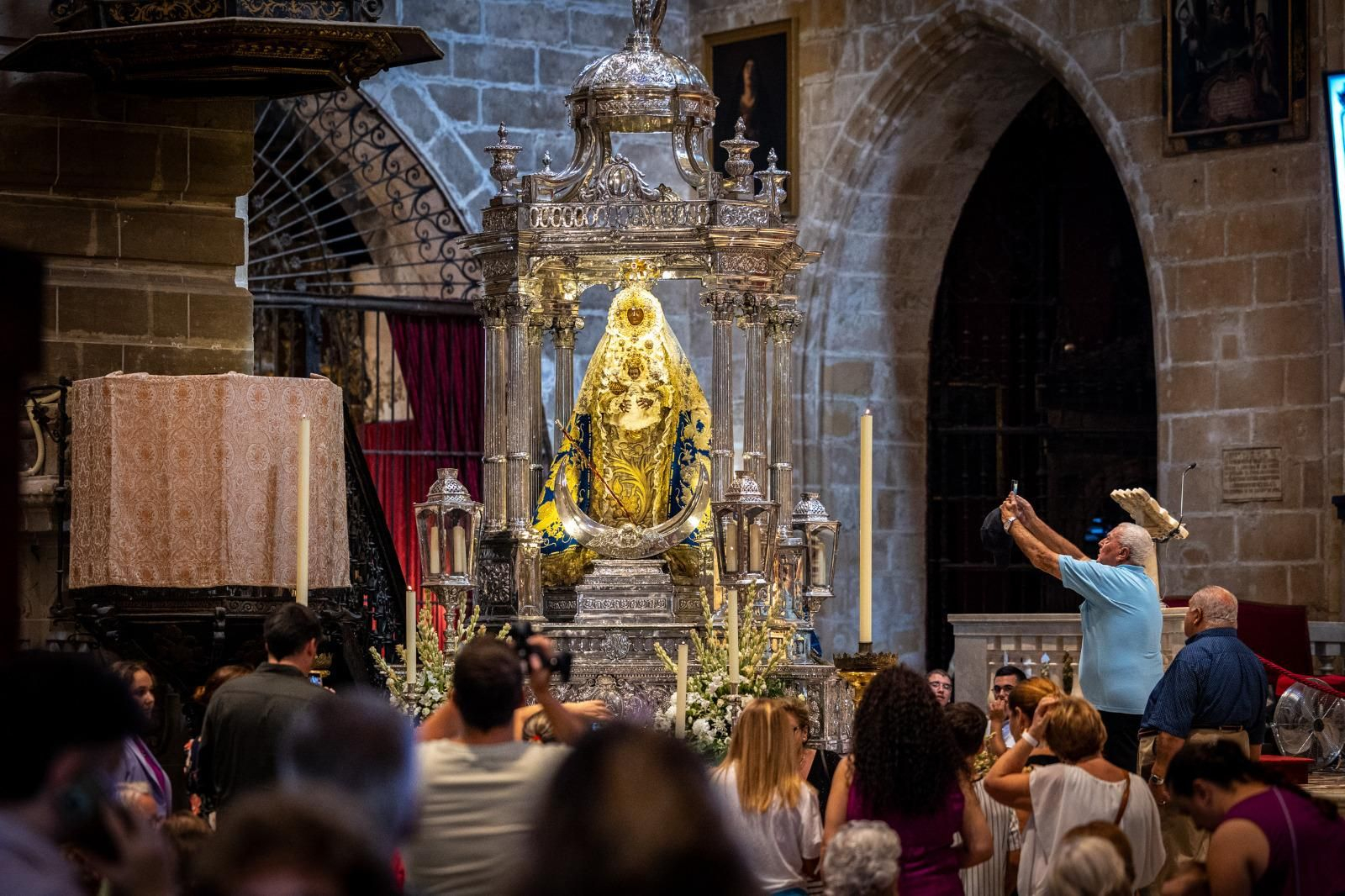 Todo listo para el día grande de la Patrona de El Puerto