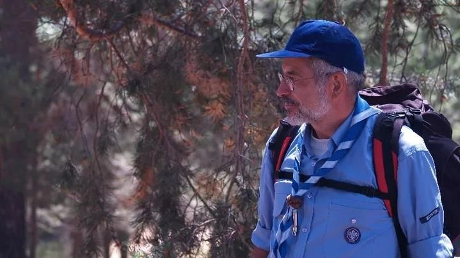 Juan Manuel Serradilla en un viaje. Juan Manuel Serradilla en un viaje.