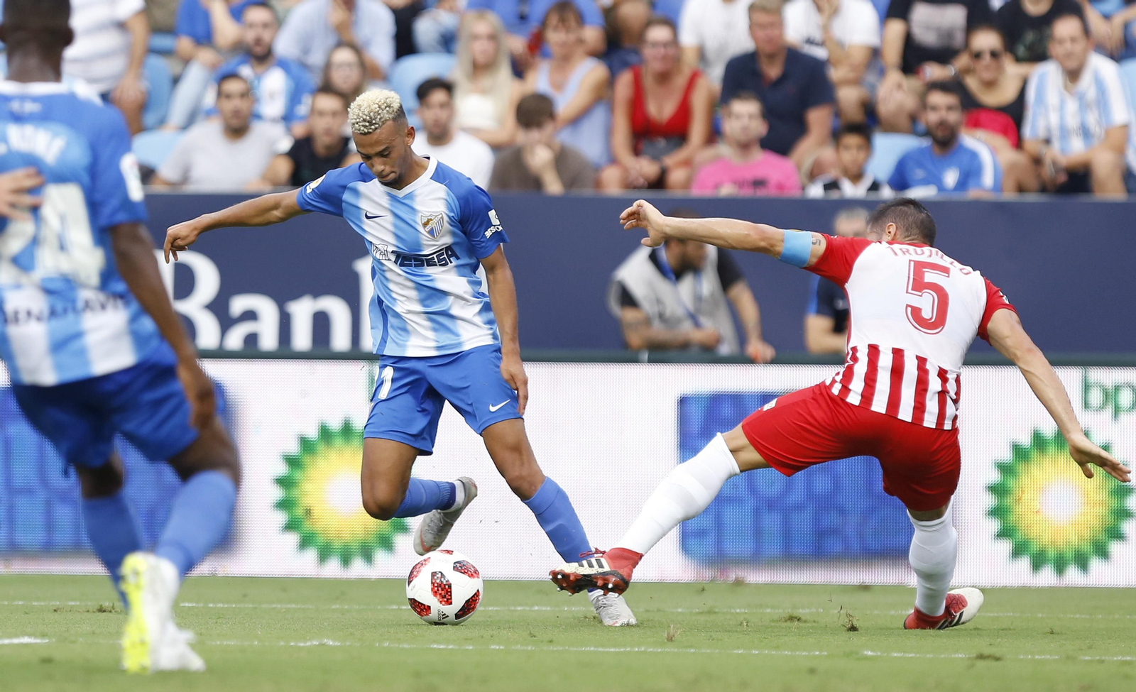 Las imágenes del Málaga-Almería de Copa