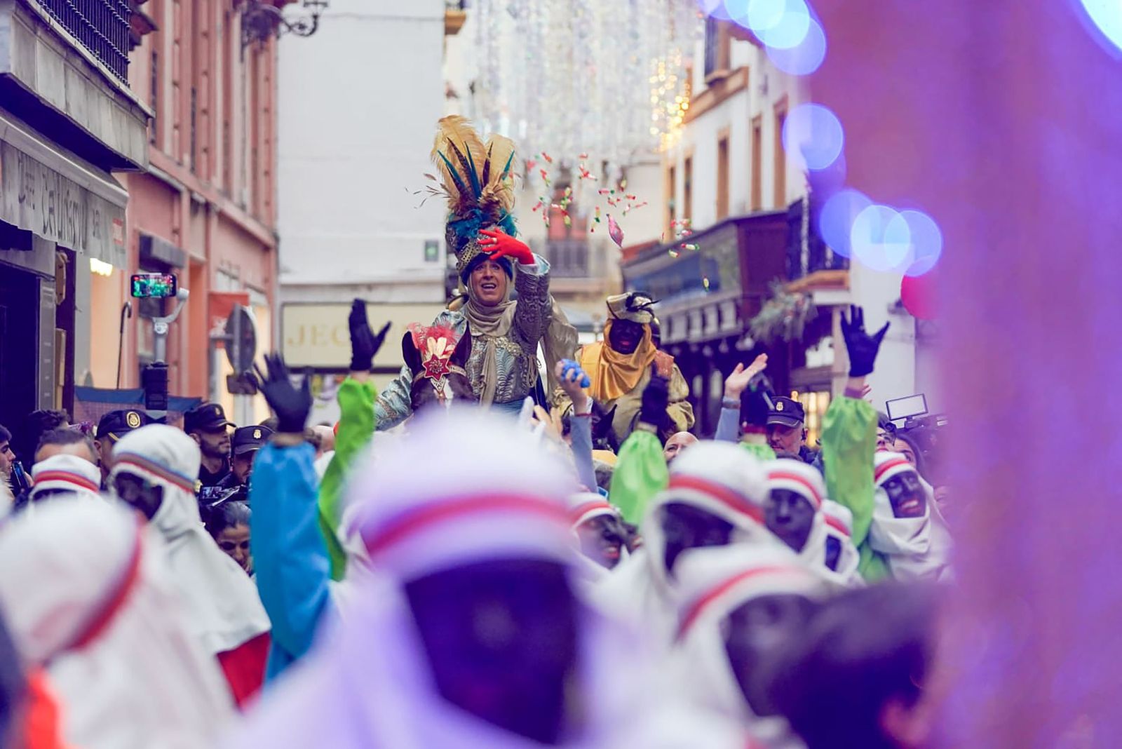Las fotos del Heraldo Real en Sevilla
