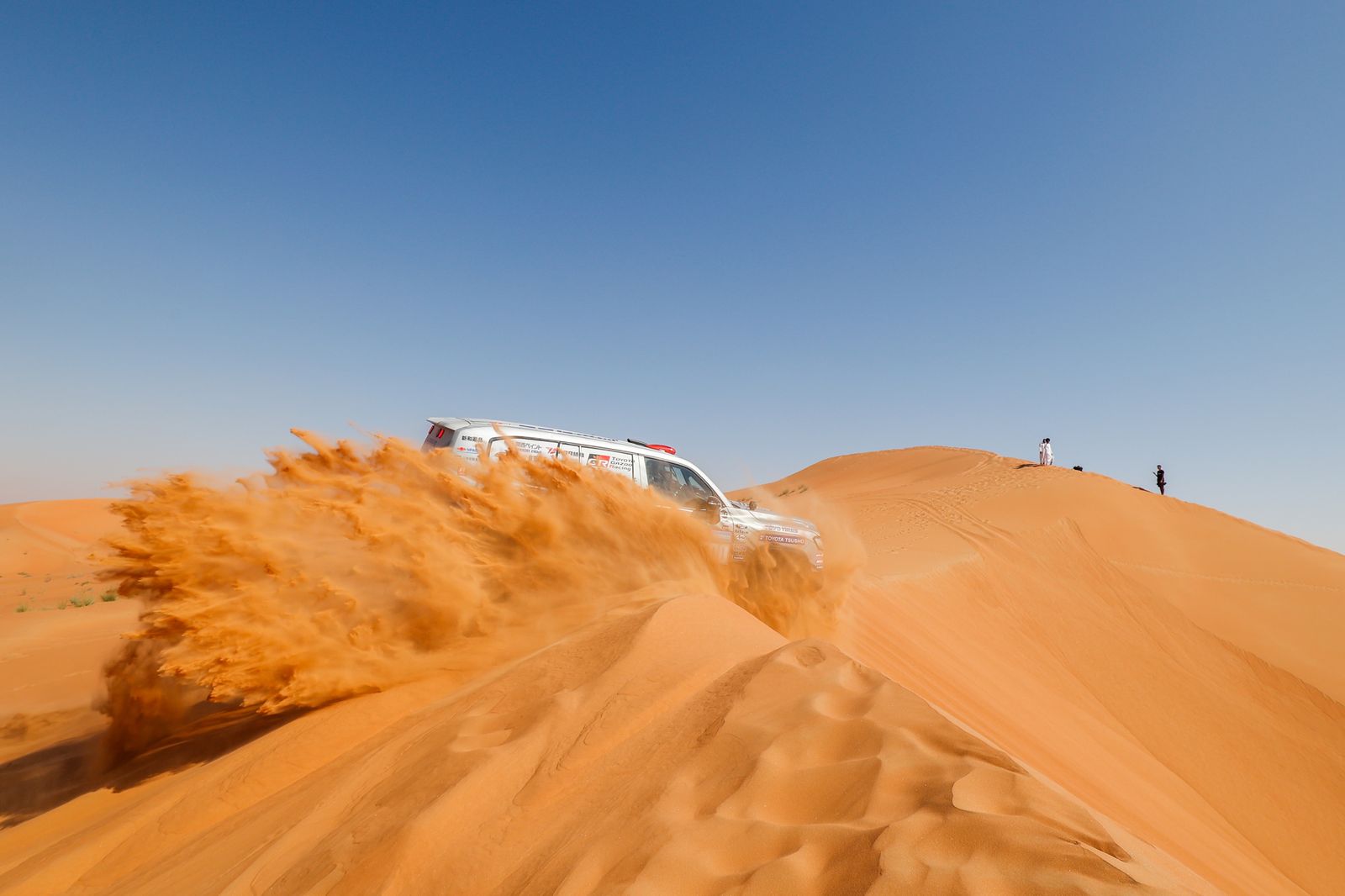Las mejores fotos del Dakar por las dunas