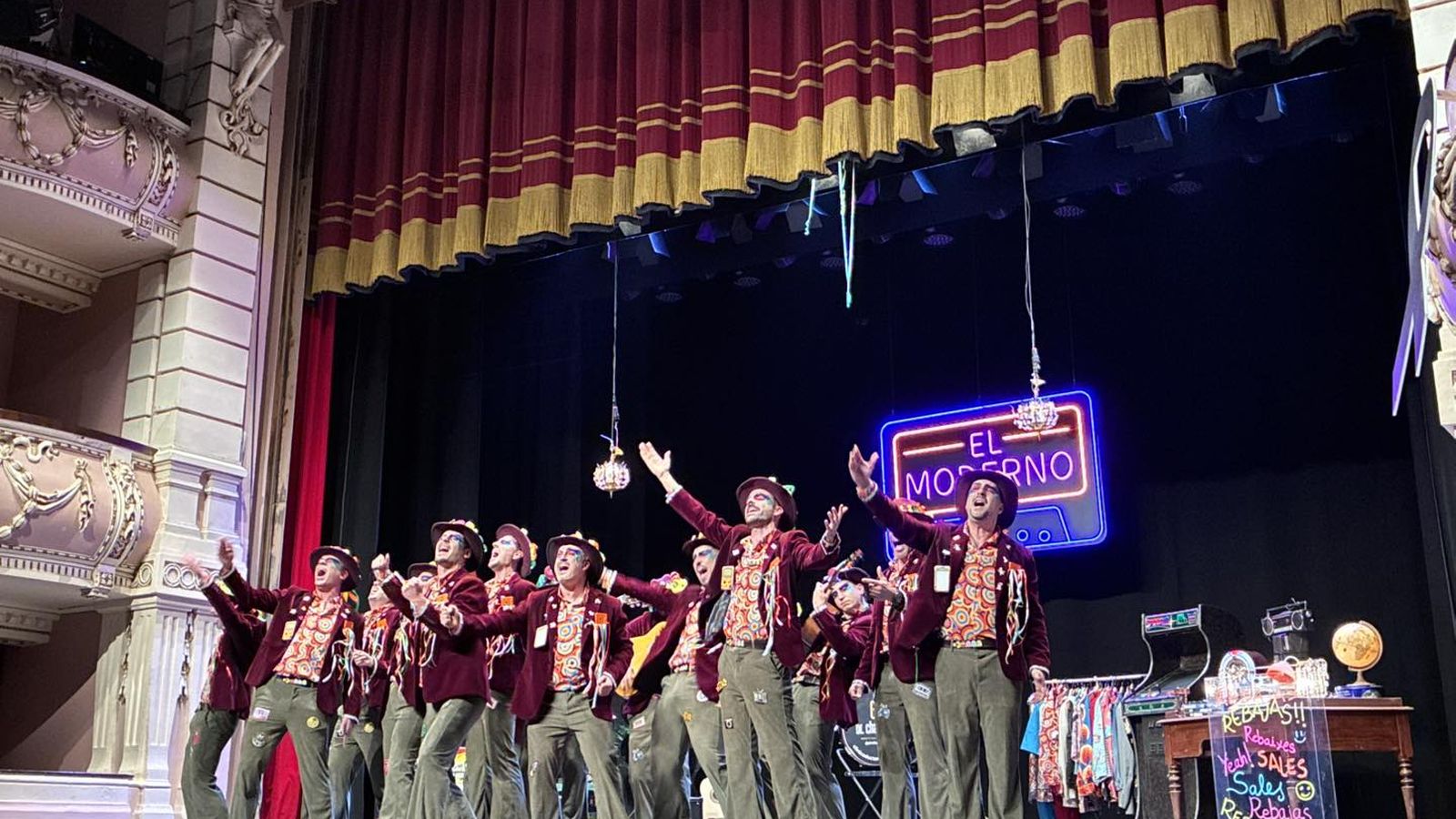 Comparsa 'El moderno'