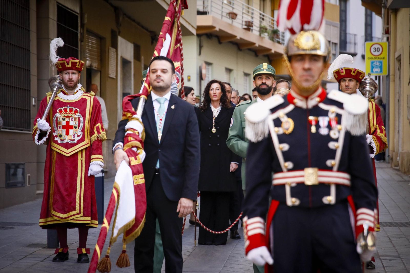 Las imágenes del "Día del pendón" en Almería