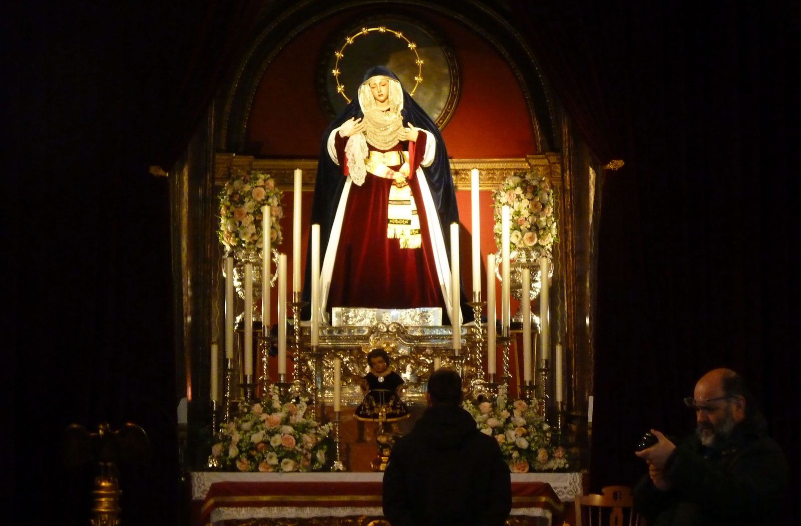 La Esperanza de la Trinidad, vestida de hebrea.