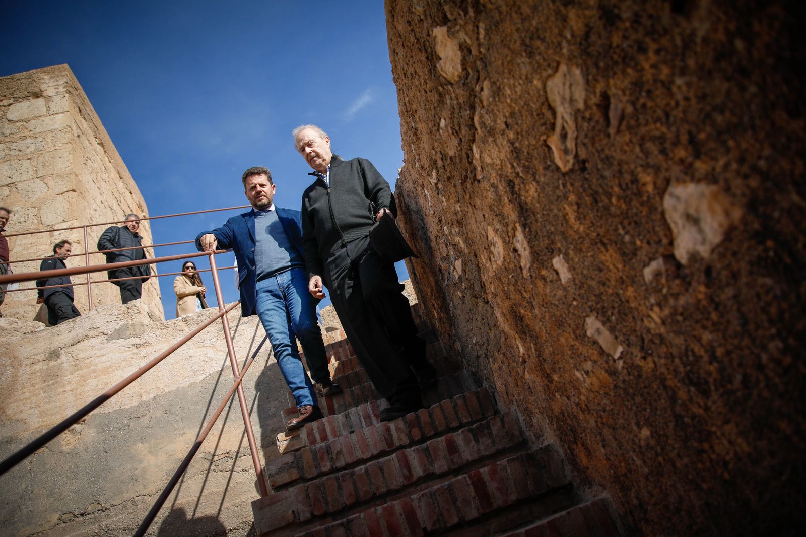 Las imágenes de la restauración de la Muralla de San Cristóbal