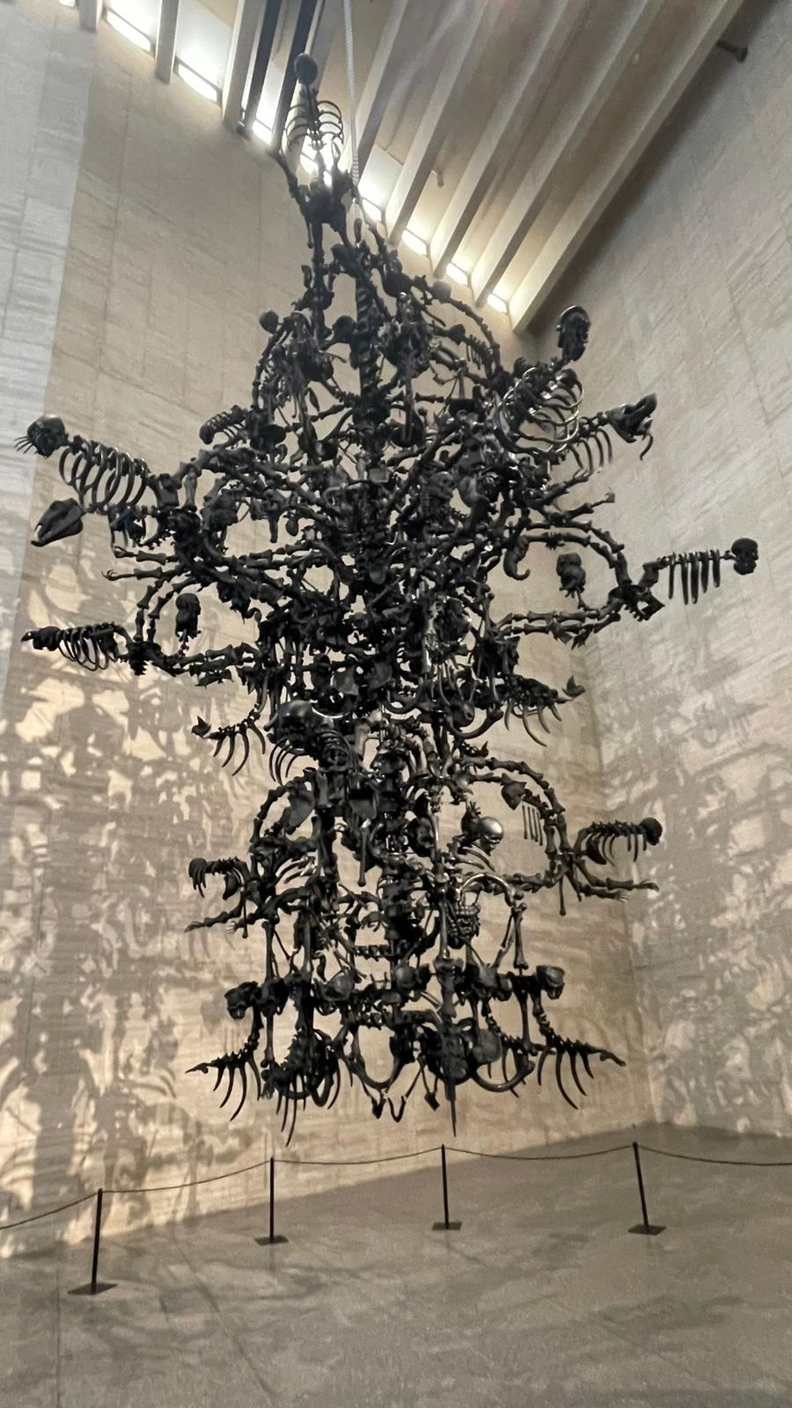 Una de las obras de la exposición 'Don Quixote' de Ai Weiwei