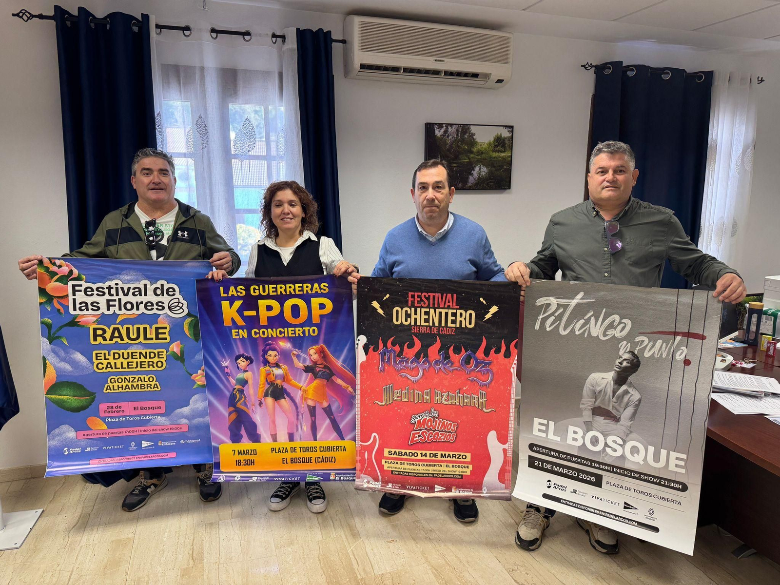 Presentación oficial del Festival de Ocio y Cultura 2026 de El Bosque.