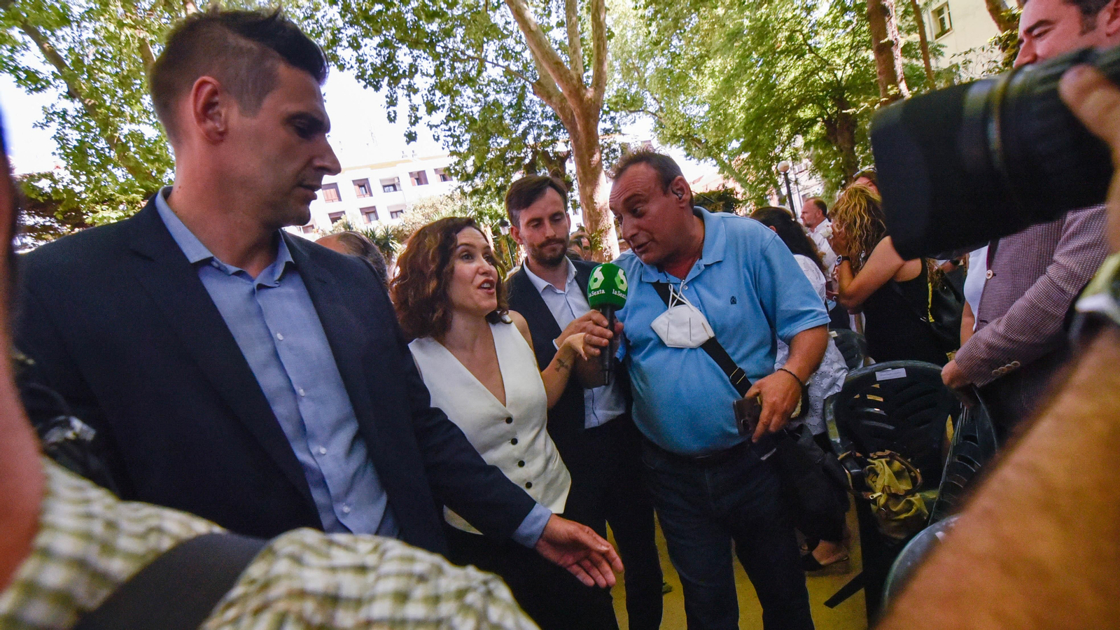 Fotos de Isabel Díaz Ayuso en Algeciras