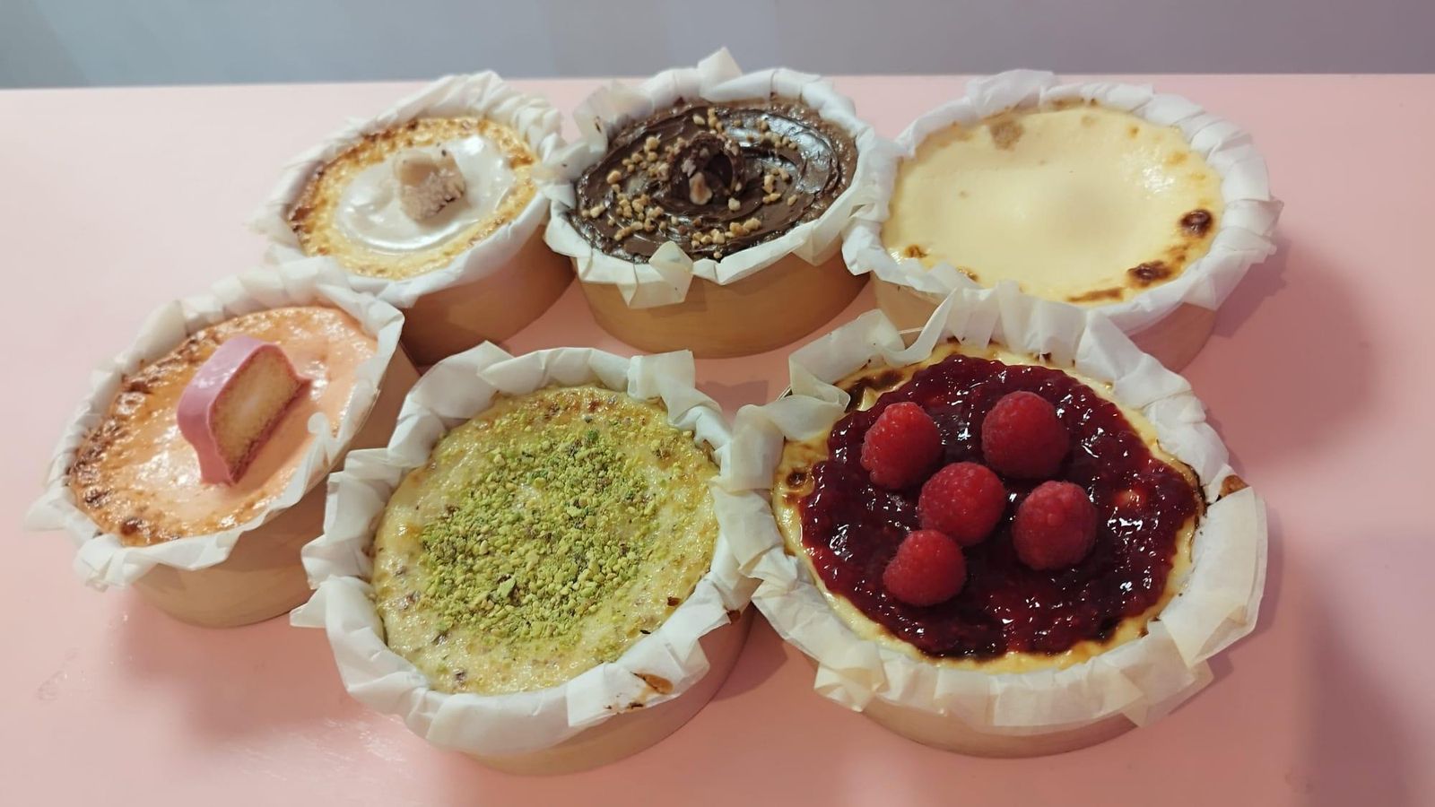 Tartas de sabores de Las Mar'as Cheesecake.