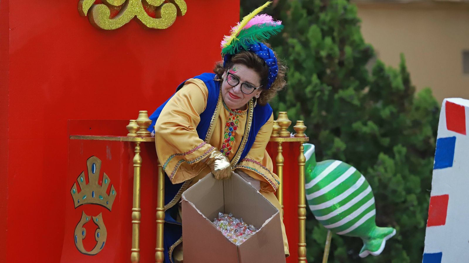 Las mejores fotos de la cabalgata de los Reyes Magos en Algeciras