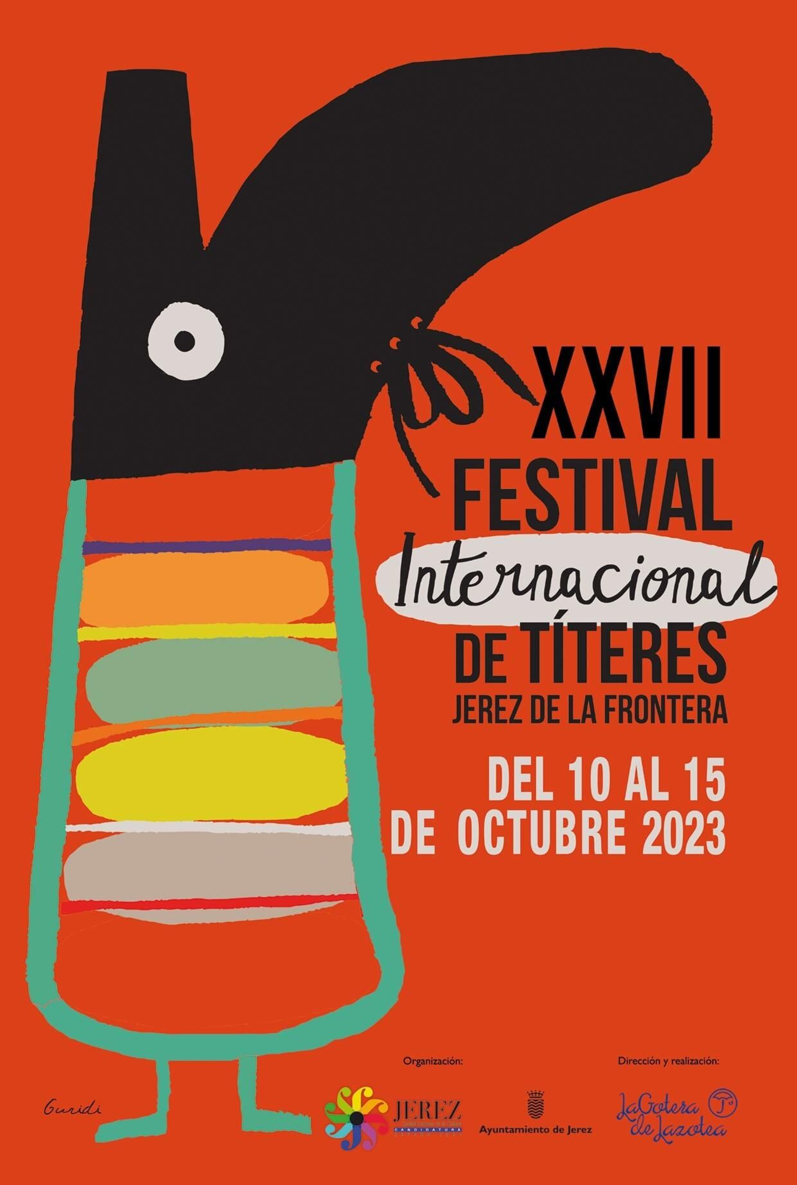 Cartel del XXVII Festival Internacional Títeres de Jerez