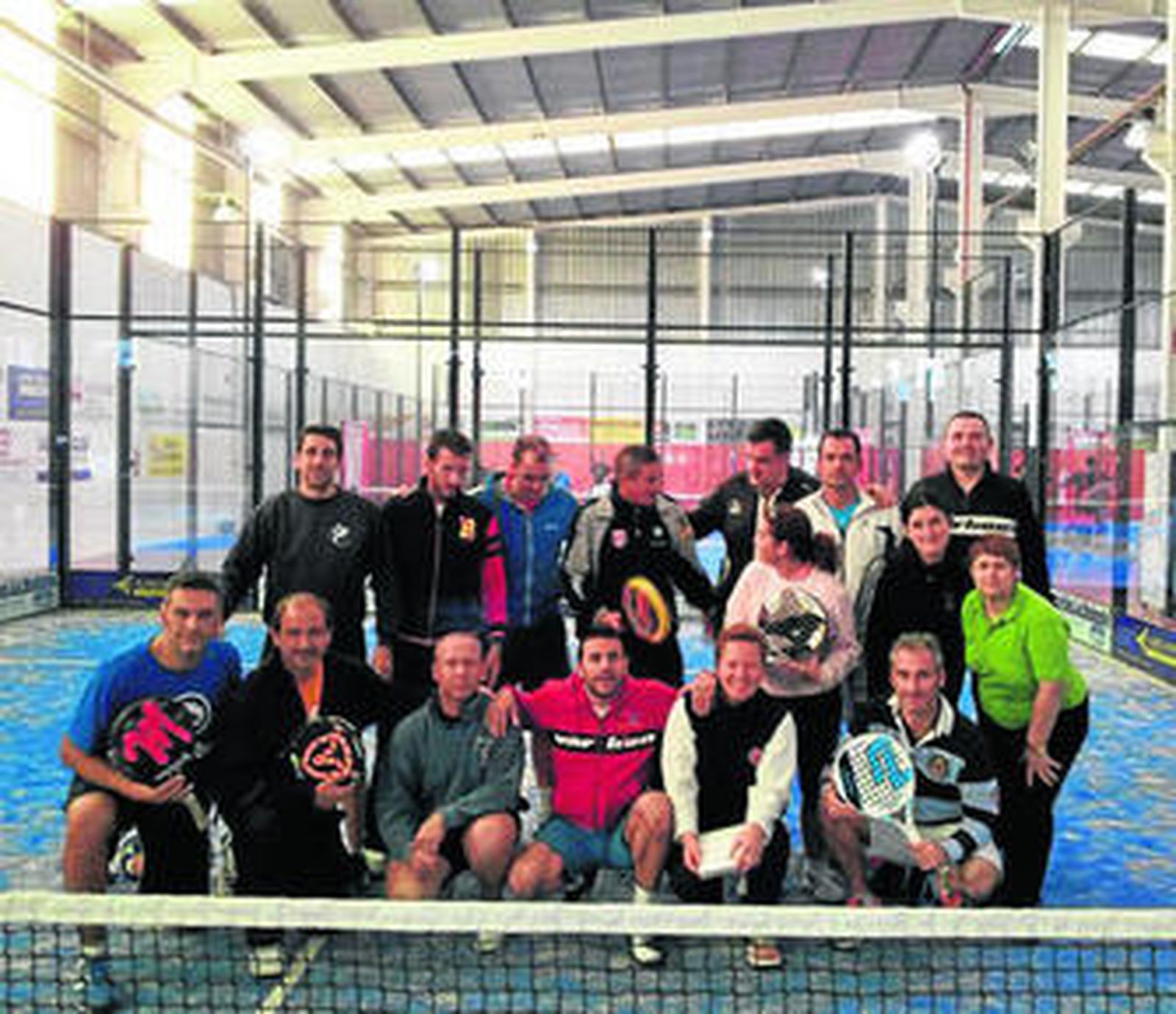 Foto de grupo de los diez monitores que entrenarán este fin de semana.