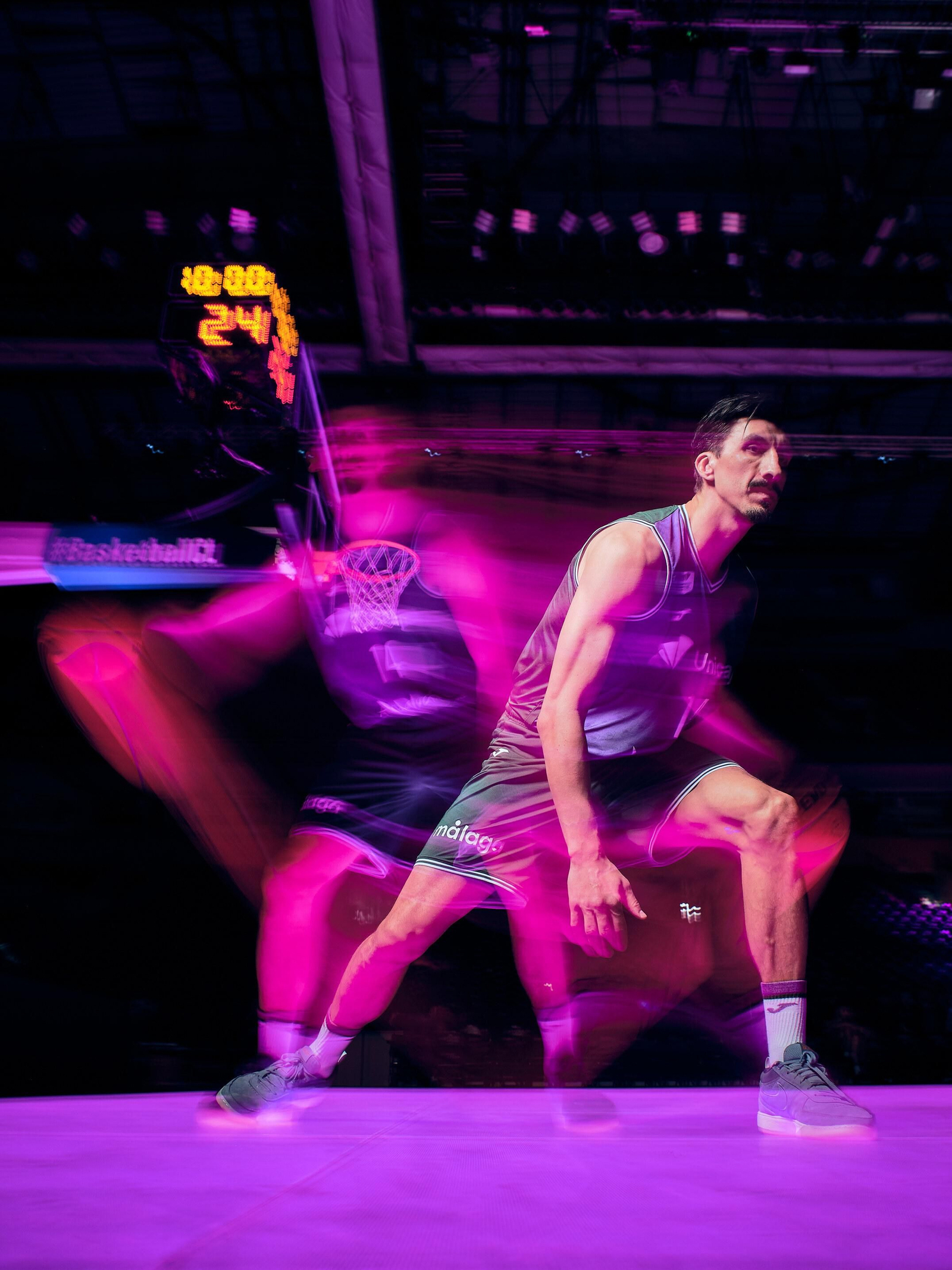 Las futuristas imágenes del Unicaja en el Belgrado Arena