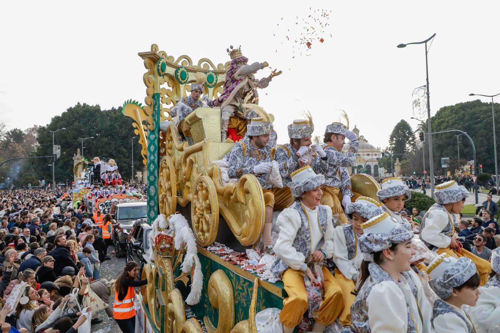 La Cabalgata de Reyes Magos el año pasado.