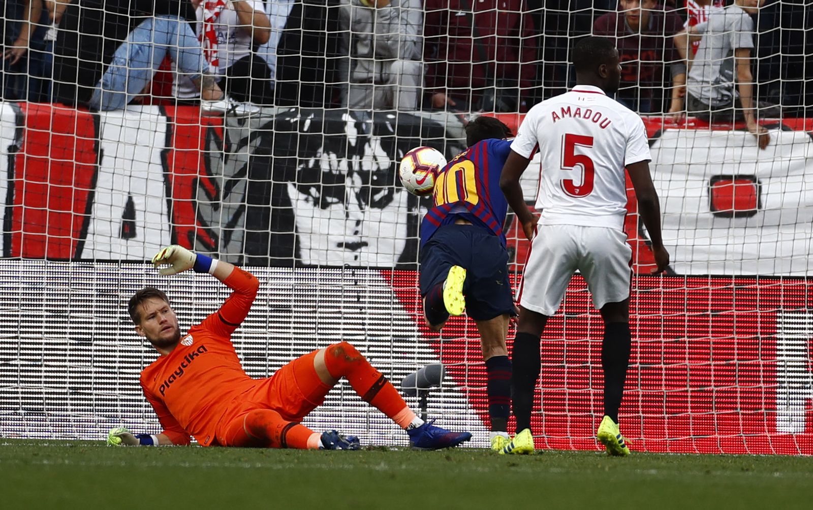 El Sevilla-Barcelona, en imágenees