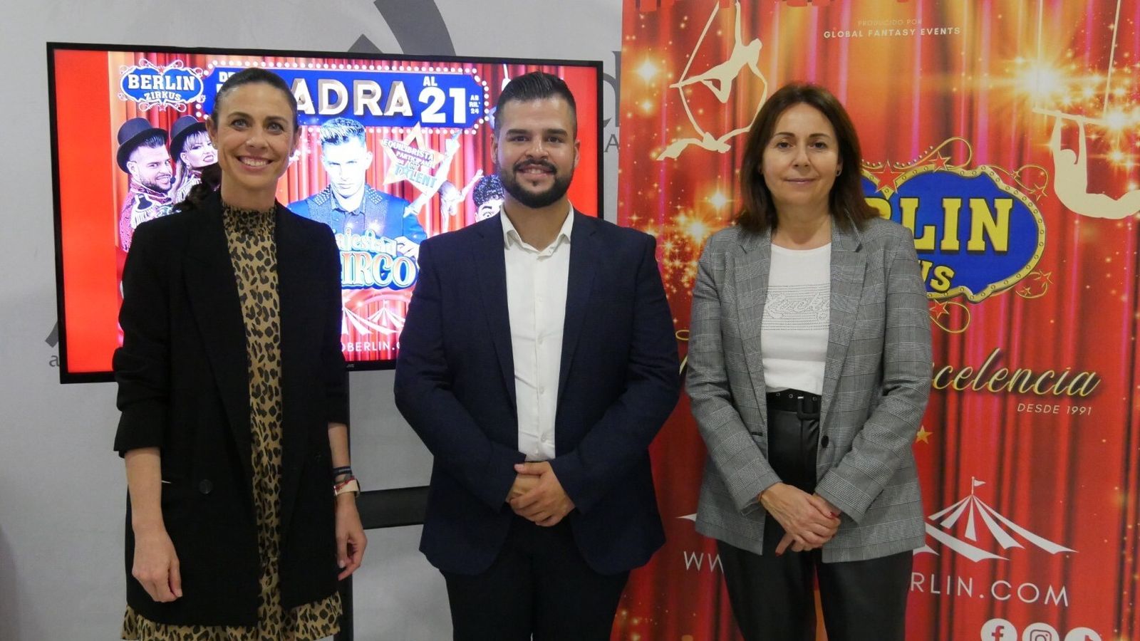 Presentación del Berlín Zirkus en Adra.