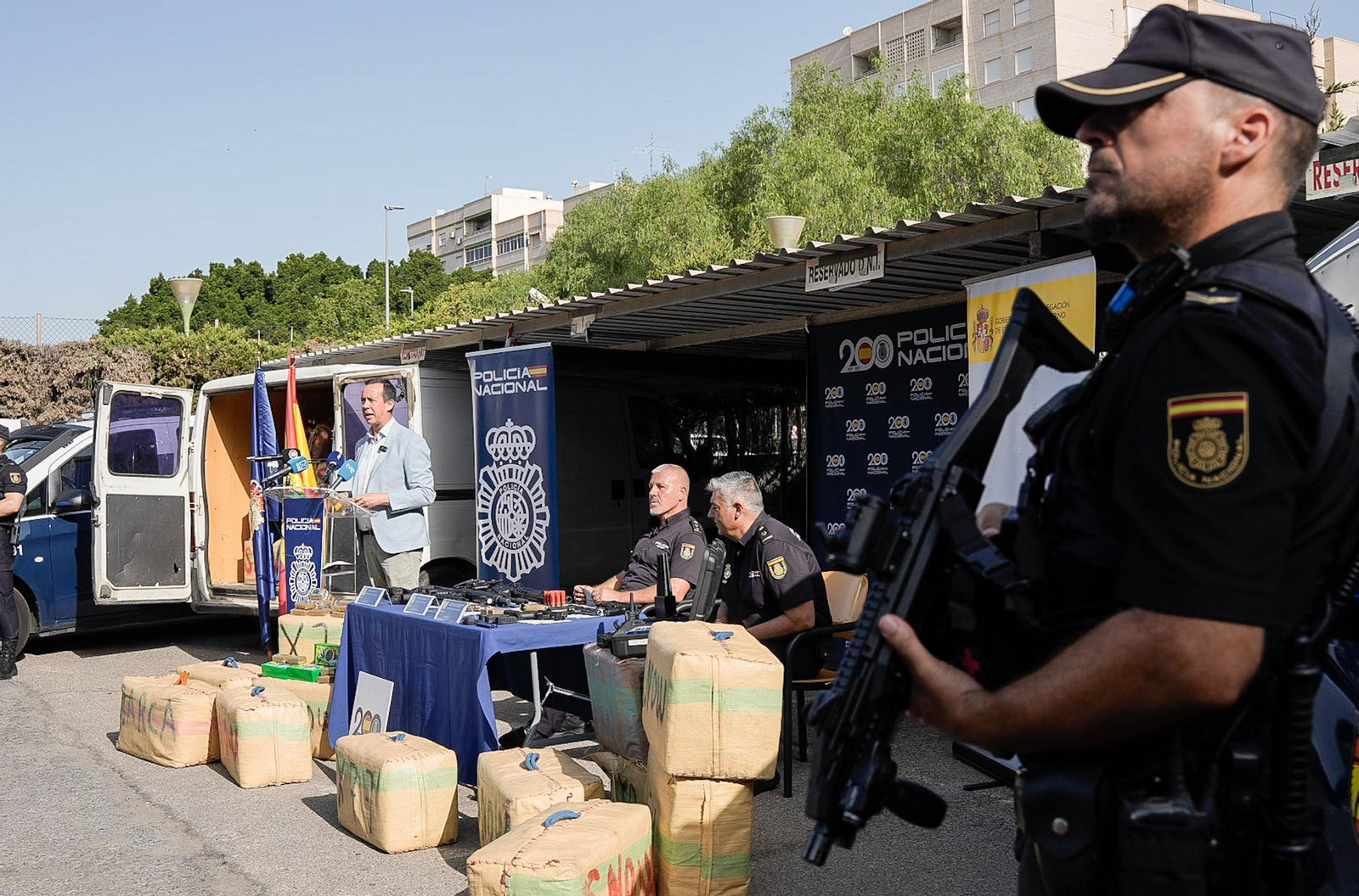El subdelegado del Gobierno en Almería explicó los detalles de la operación Olea
