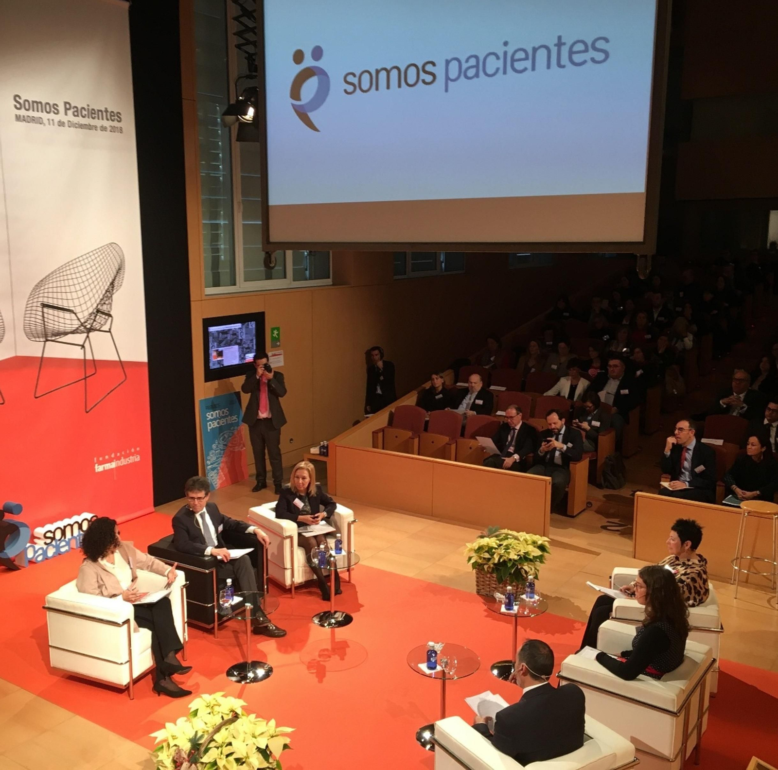 Uno de los debates de la VI Jornada Somos Pacientes, celebrada el pasado mes de diciembre en Madrid.