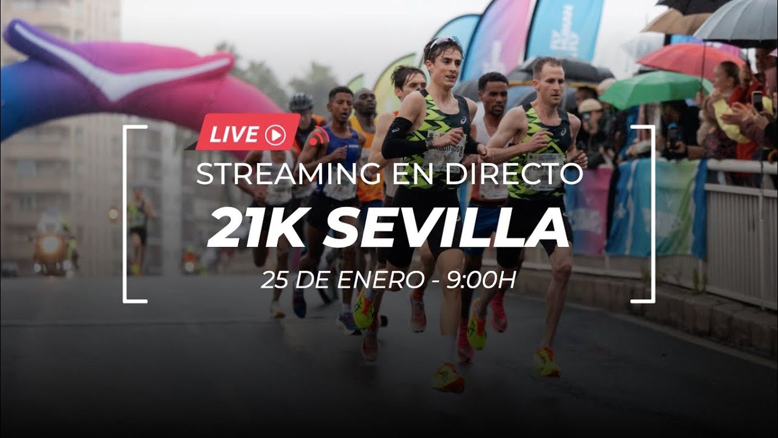📺 STREAMING en directo del MEDIO MARATÓN DE SEVILLA 2026