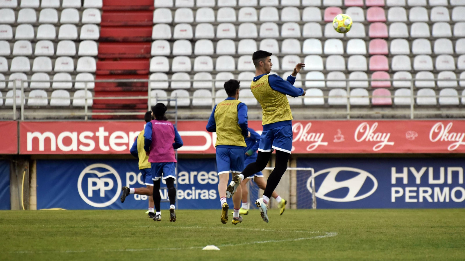 Las fotos del primer entrenamiento de Salva Ballesta
