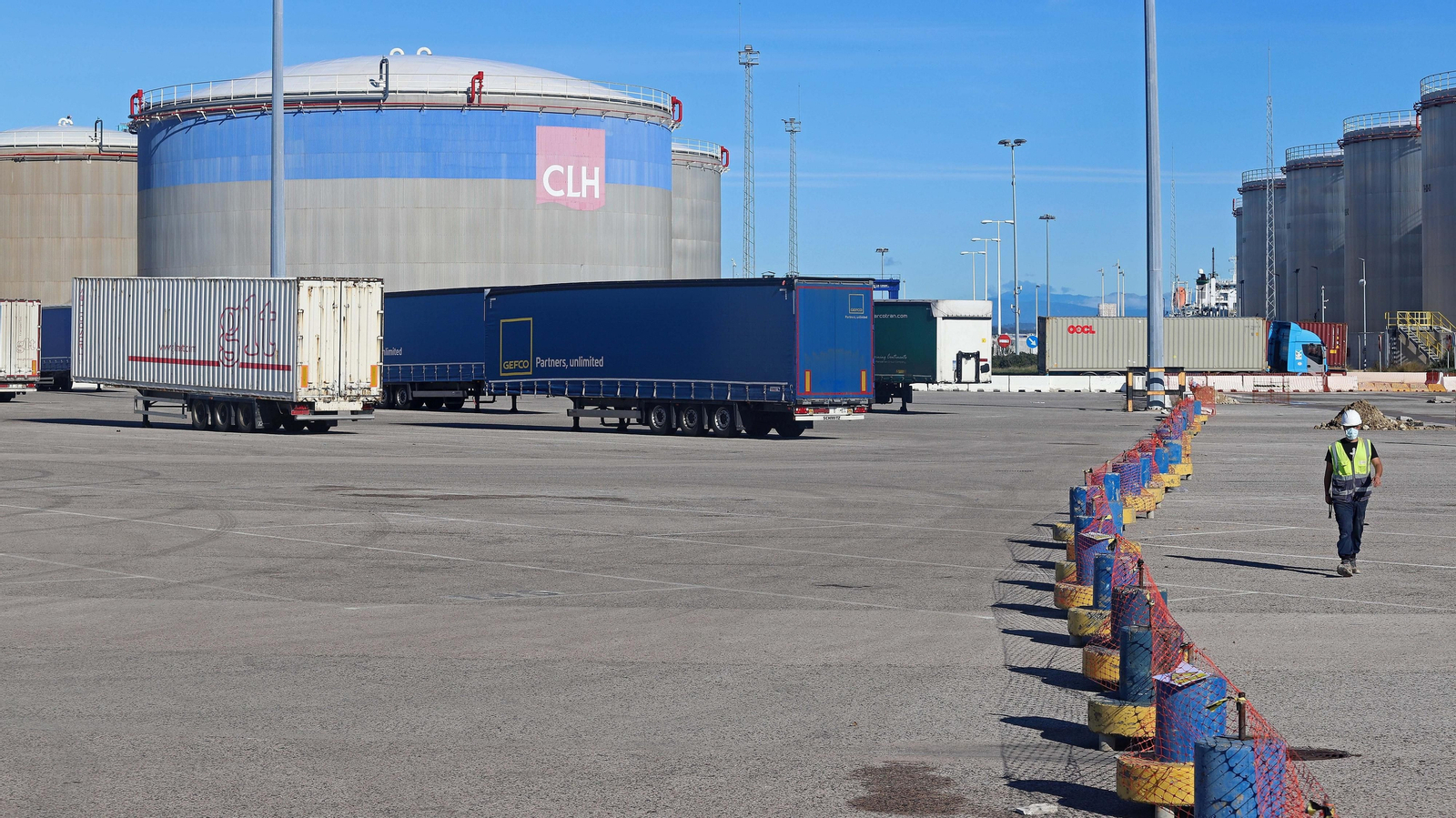 Proyecto del nuevo aparcamiento para camiones en el Puerto de Algeciras