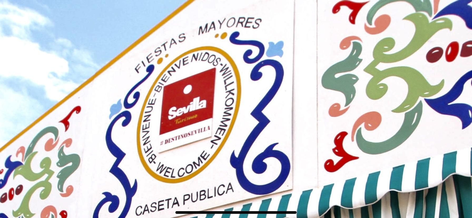 La pañoleta de una caseta pública destinada otros años a los turistas