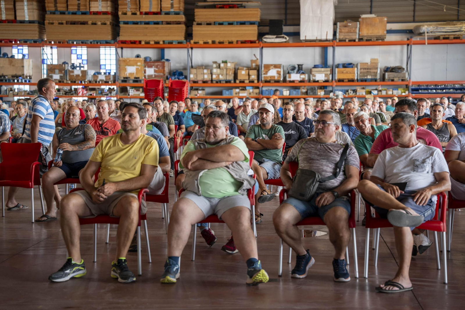 Reunión de los regantes de la CUCN, en imágenes