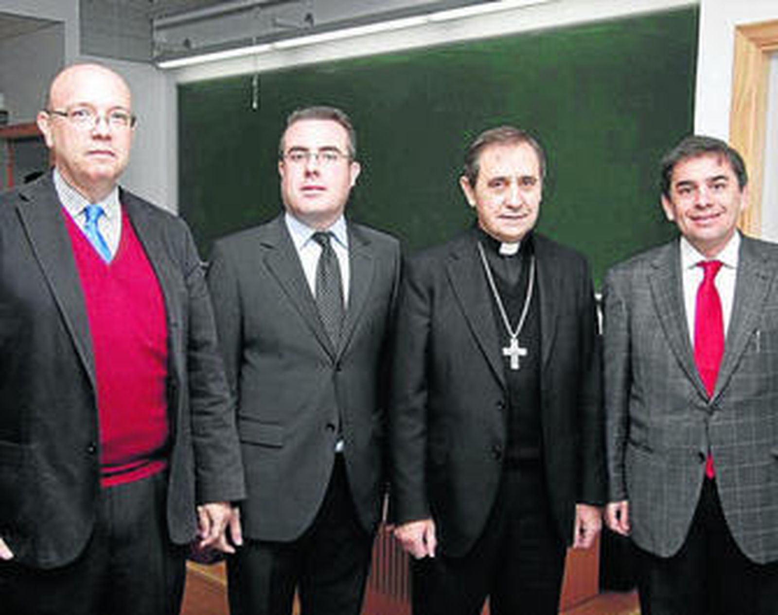 José María Ribas, Javier Zarcos, Juan Ignacio Arrieta y Martín Serrano.