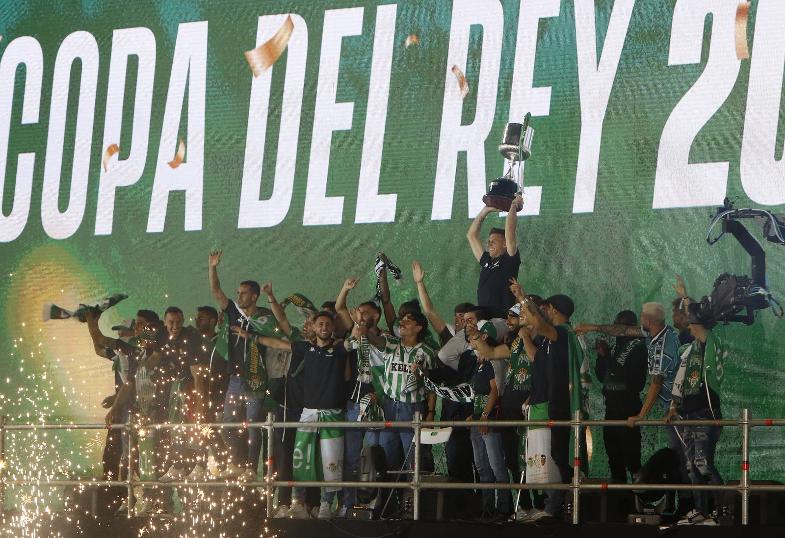 Fiesta en el Villamarín