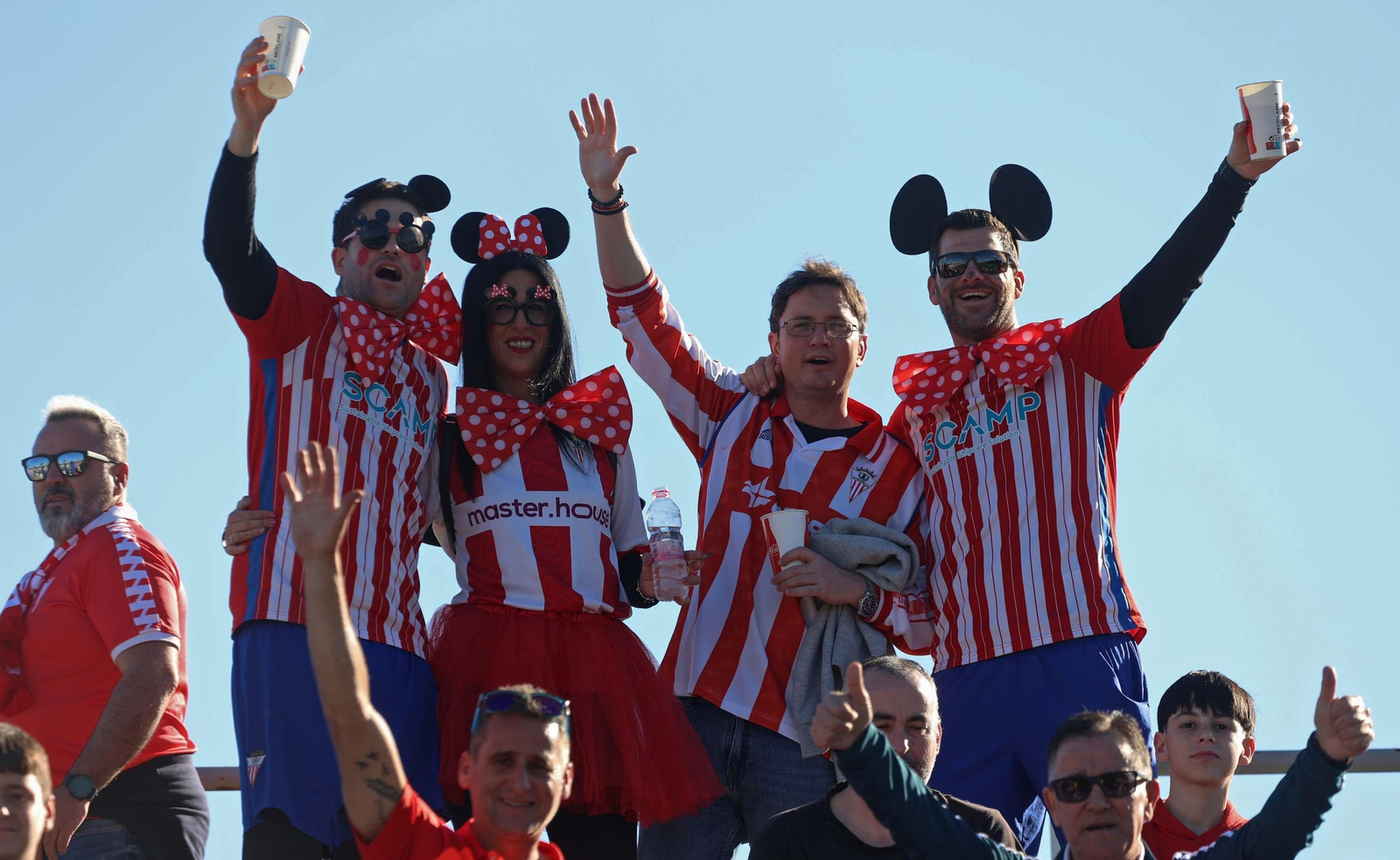 Búscate en el Nuevo Mirador durante el Algeciras - Real Madrid Castilla de Primera Federación