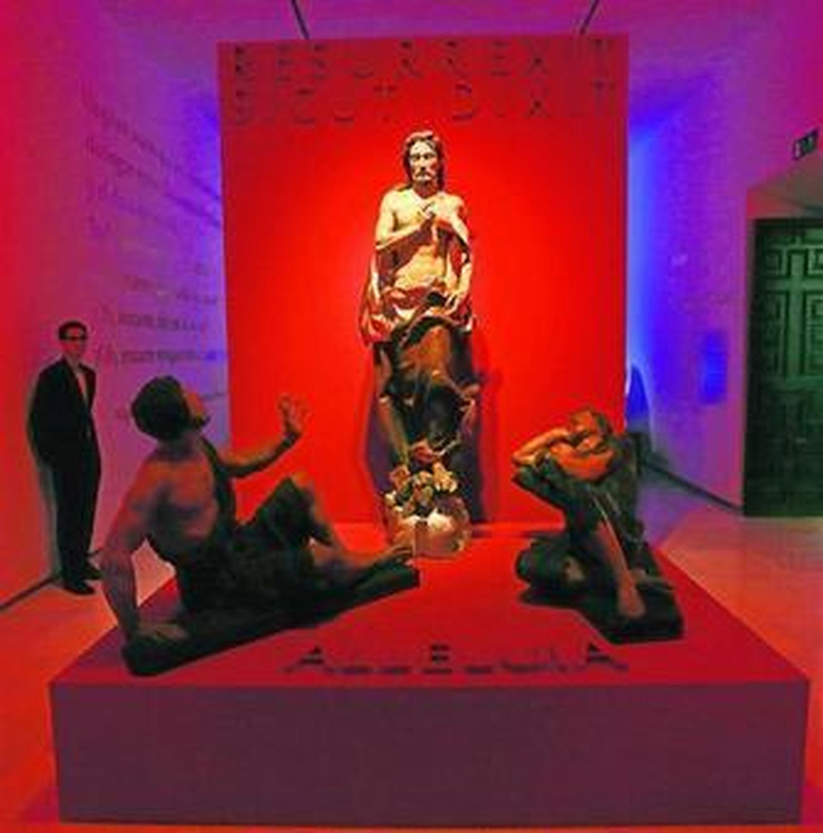 Una obra de arte sacro, en una imagen de archivo.