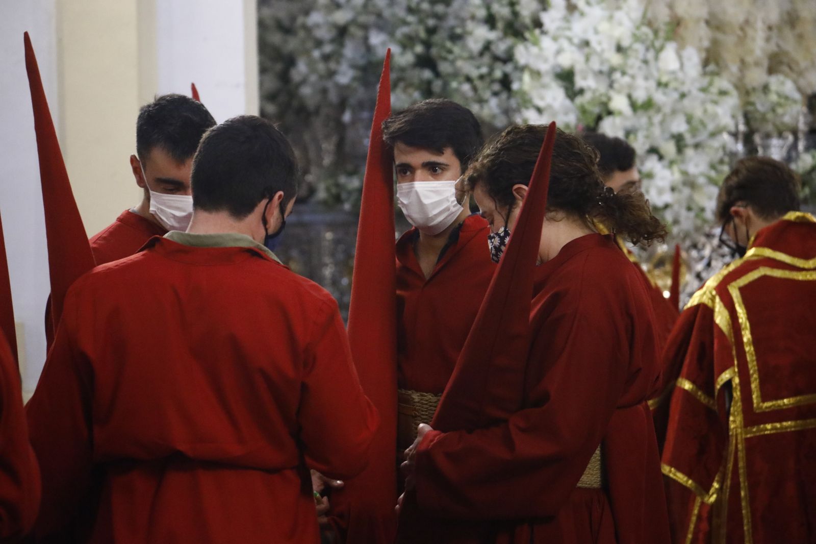 El Buen Suceso suspende su procesión del Martes Santo, en imágenes