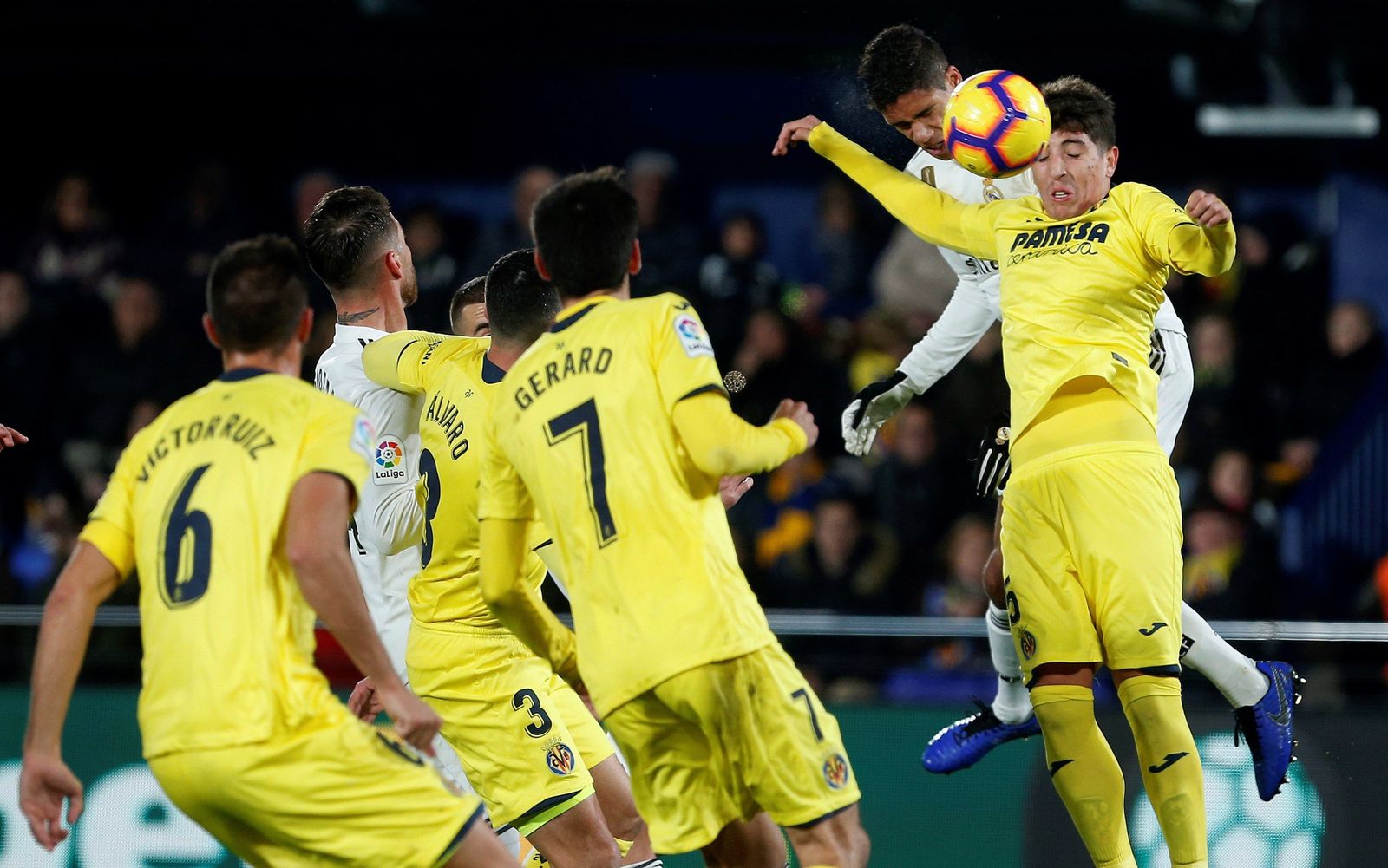 El Villarreal-Real Madrid, en imágenes
