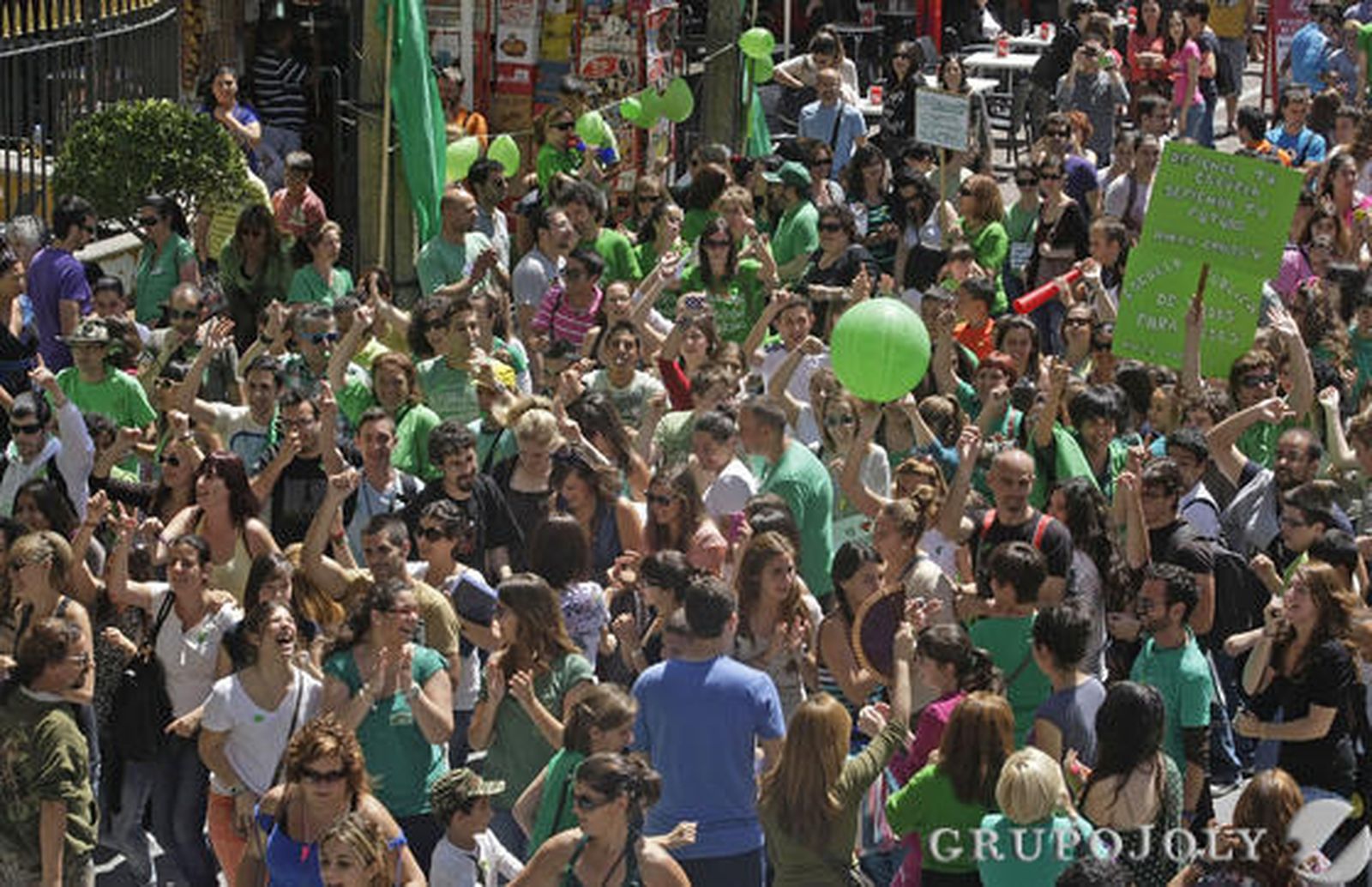 Movilizaciones contra los recortes en educación en la comarca