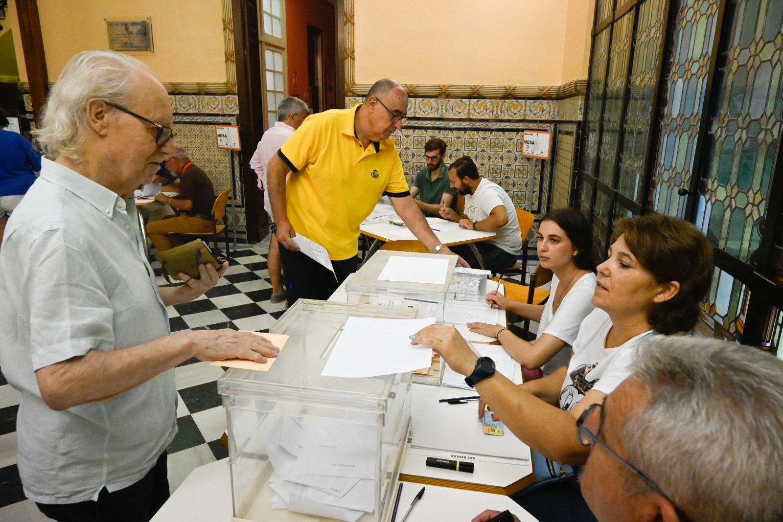 Las fotos de la jornada de Elecciones Generales del 23-J en Huelva