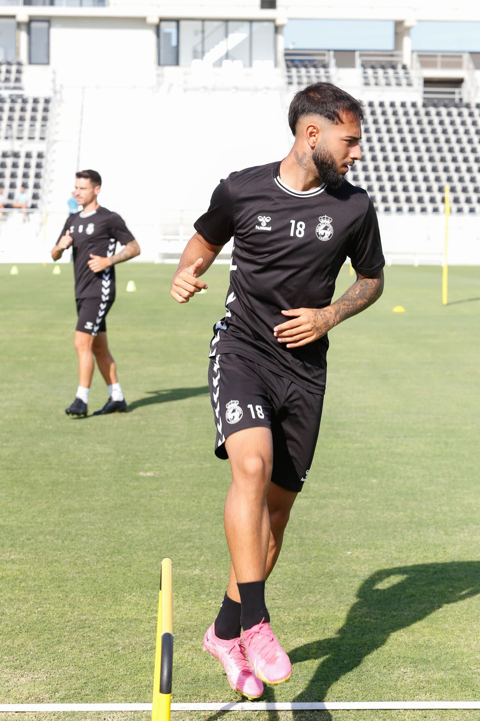 Las fotos del entrenamiento de la Balona previo al partido con el San Fernando