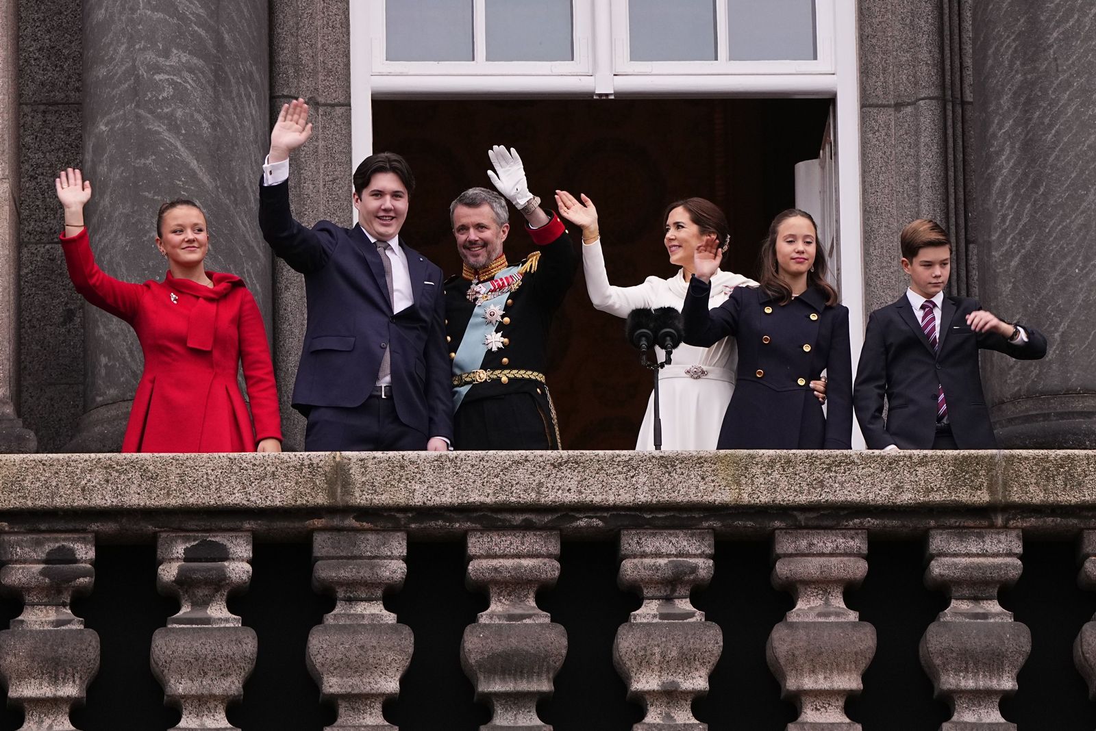 Las fotos de la coronación del rey Federico X de Dinamarca