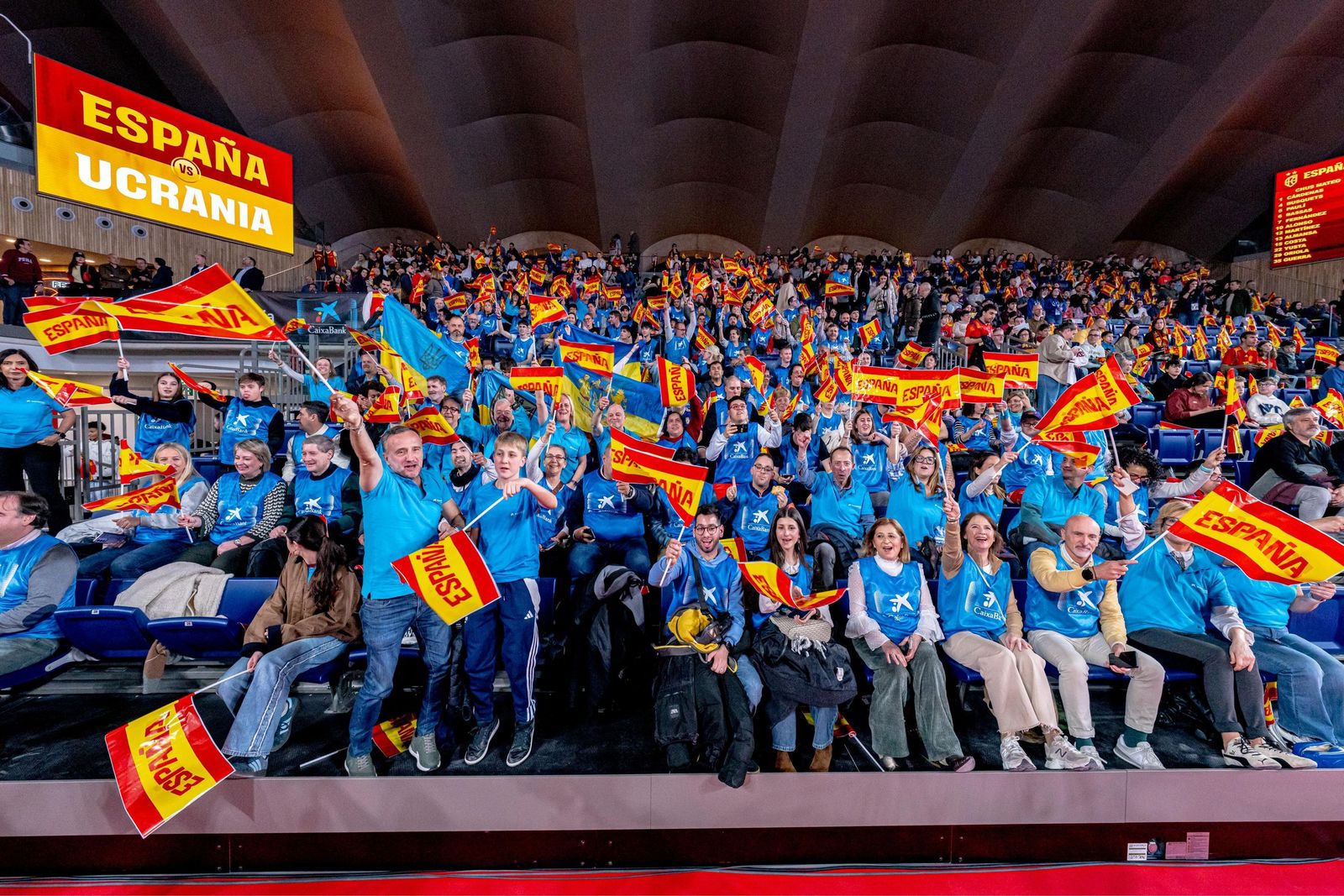 Las mejores fotos del España-Ucrania de baloncesto