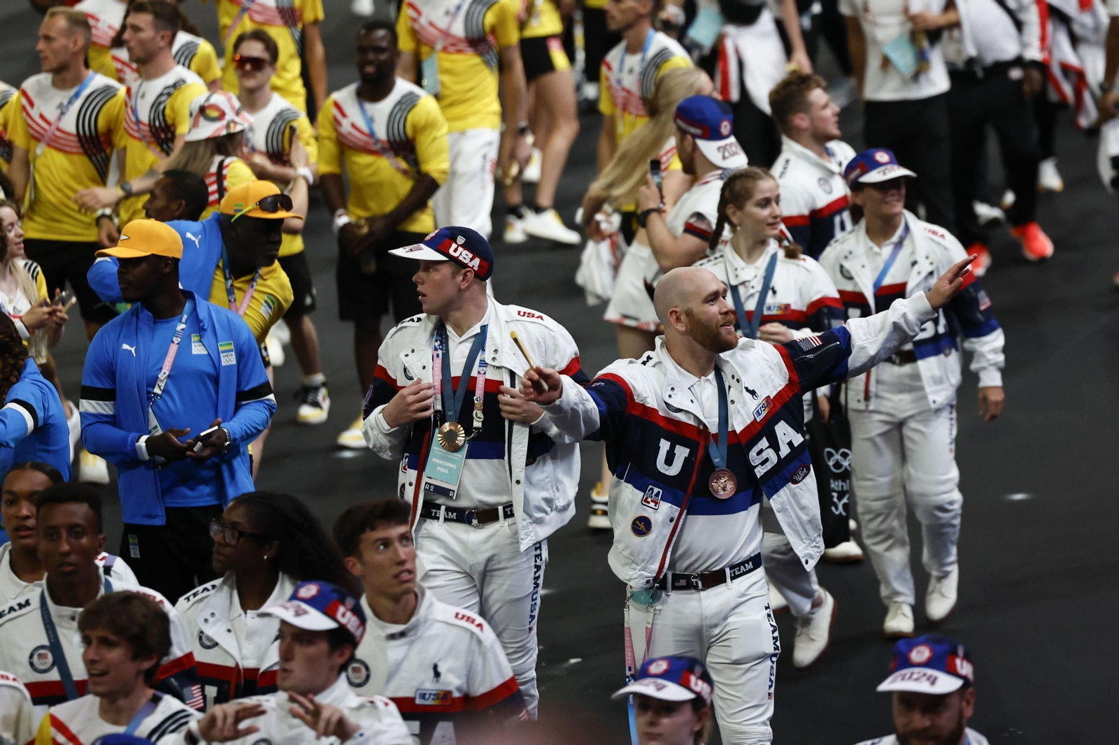 Las fotos de la ceremonia de clausura de los Juegos Olímpicos París 2024
