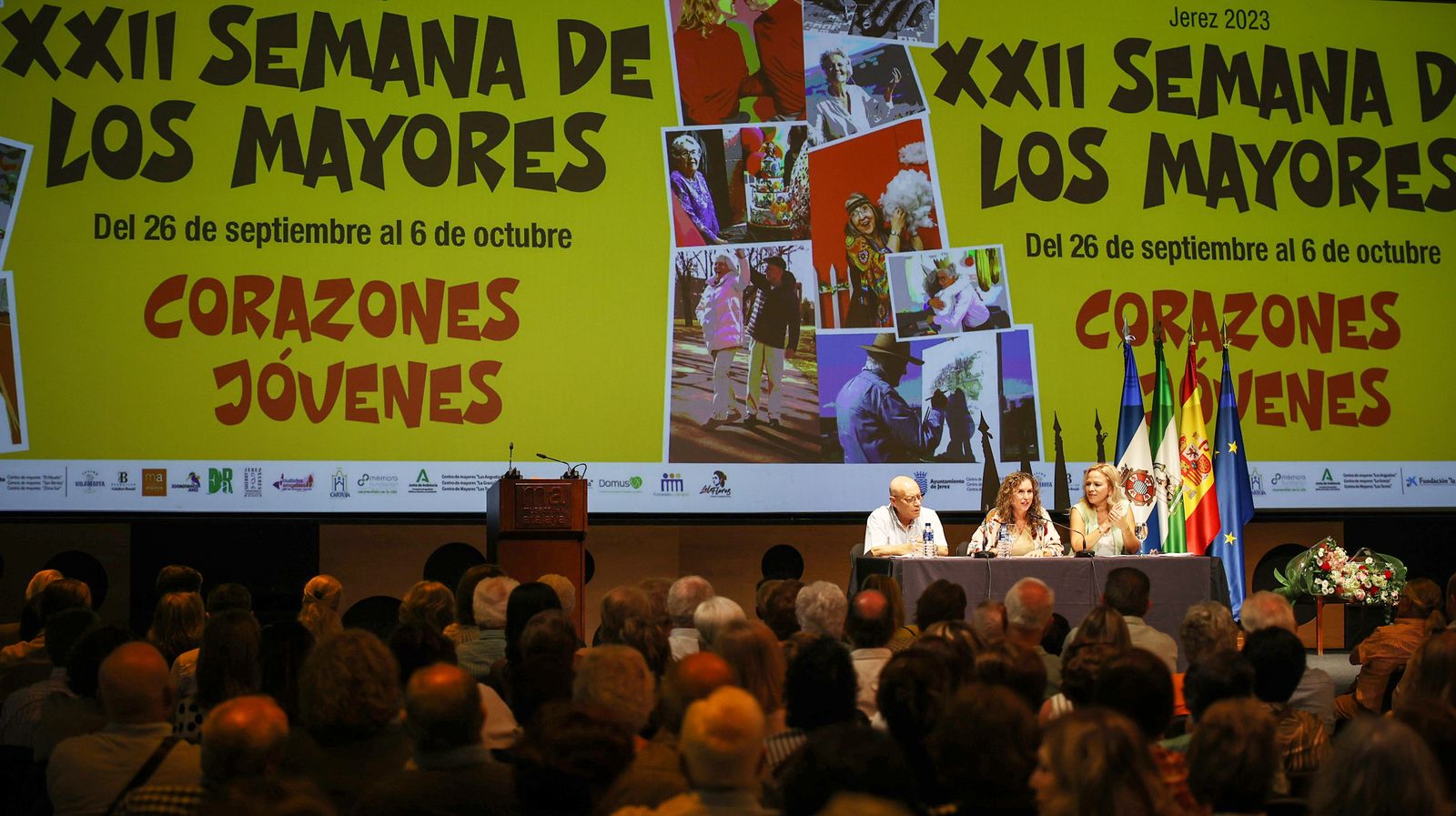 Acto inaugural de la XXII Semana del Mayor en Jerez