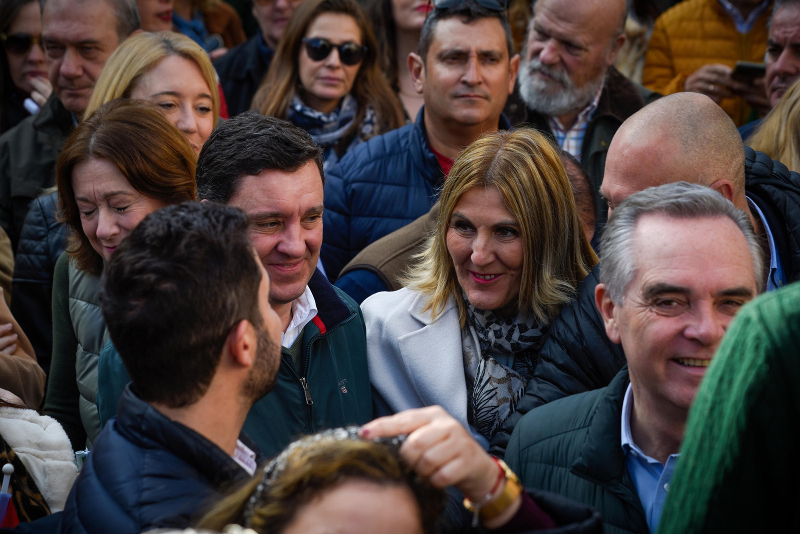 Concentración en Sevilla contra la amnistía y en defensa de Andalucía