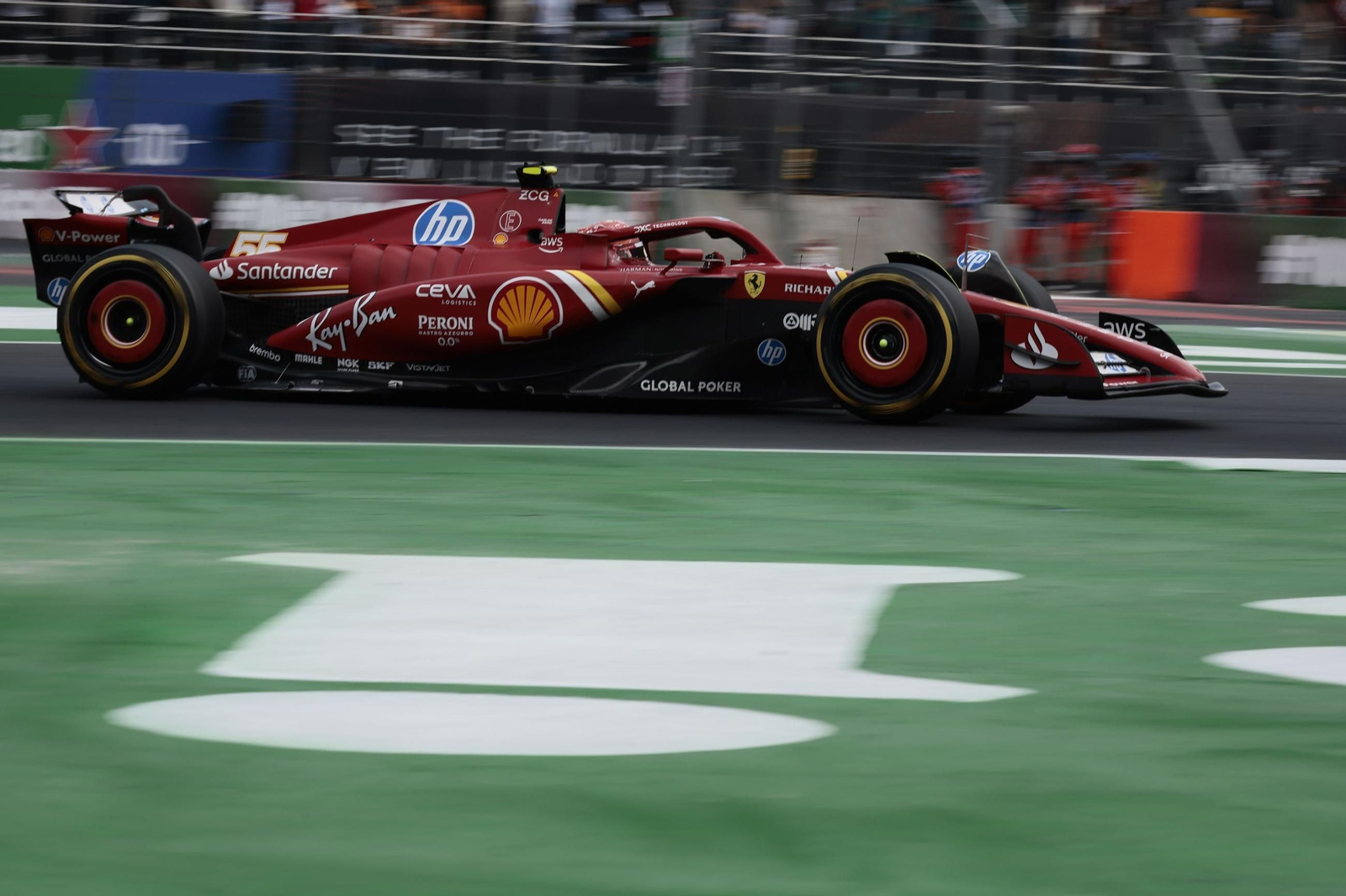 Las fotos del triunfo de Carlos Sainz en México
