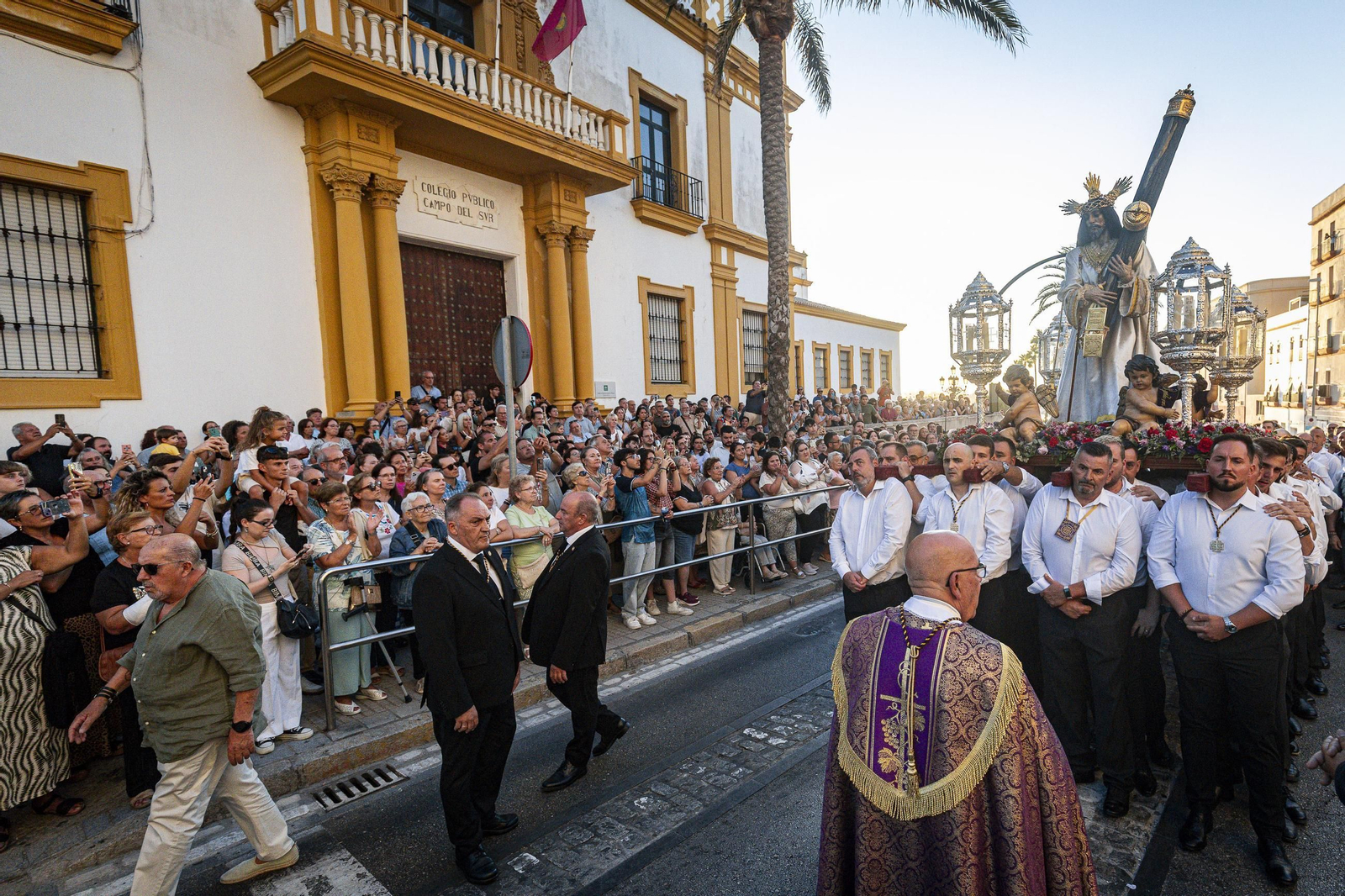 Las imágenes históricas del Nazareno en Puerta Tierra
