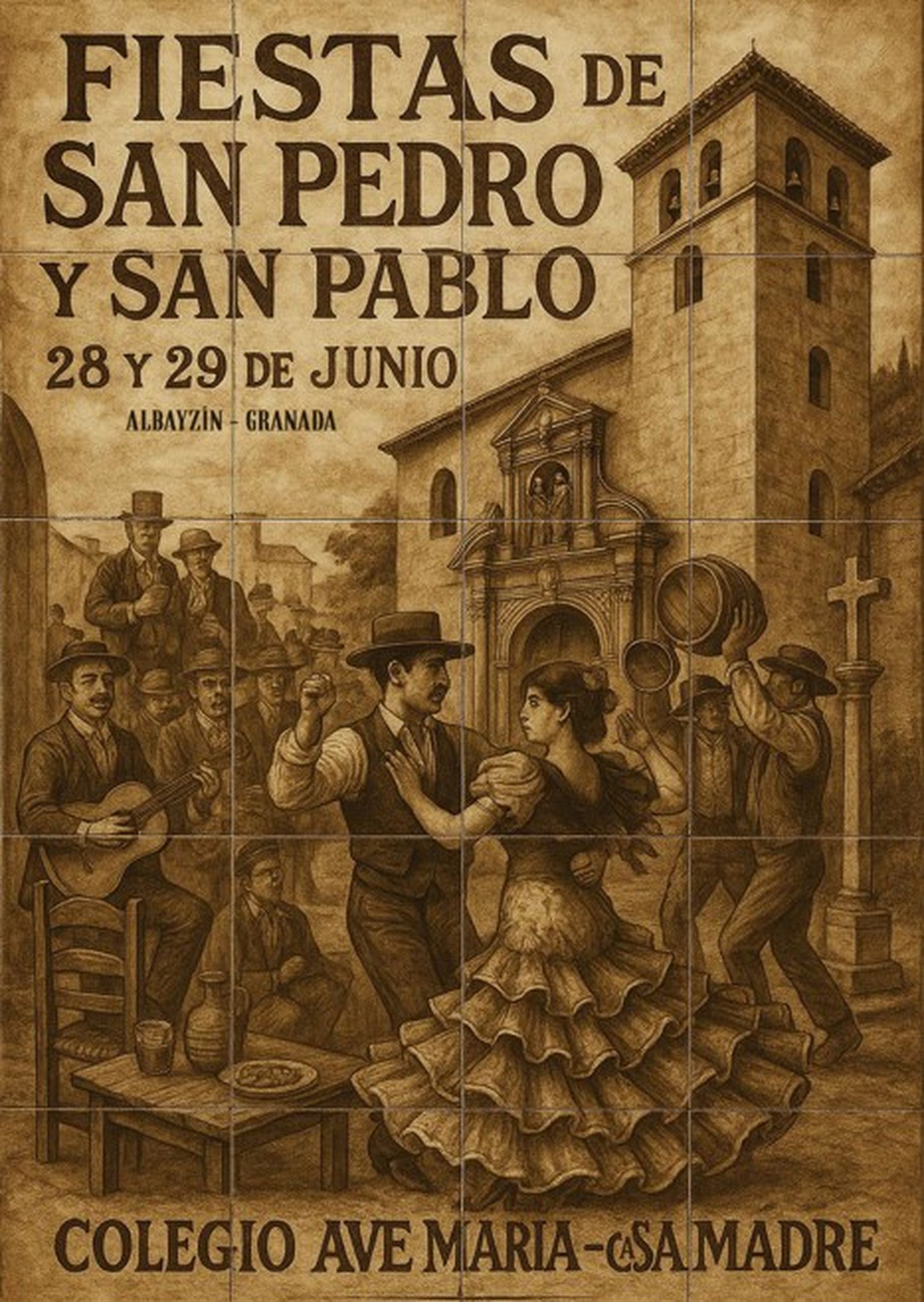 Cartel de las fiestas.