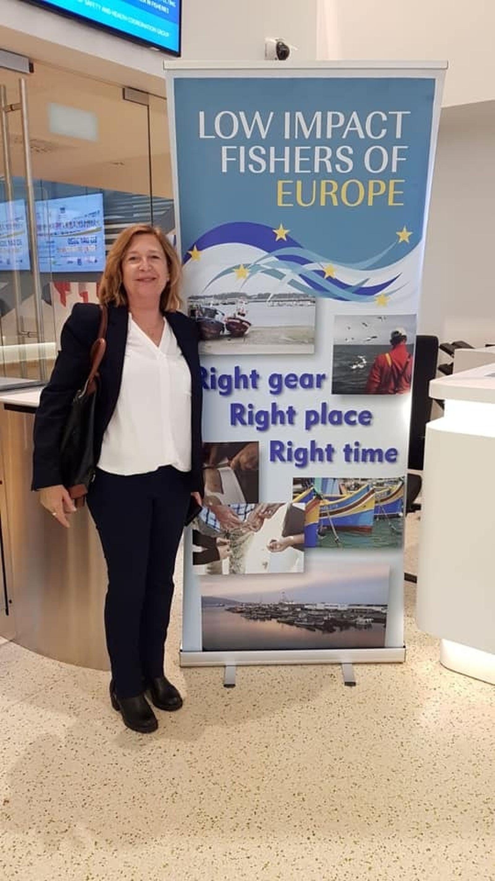 La vicepresidenta de Andmupes, Inés Domínguez