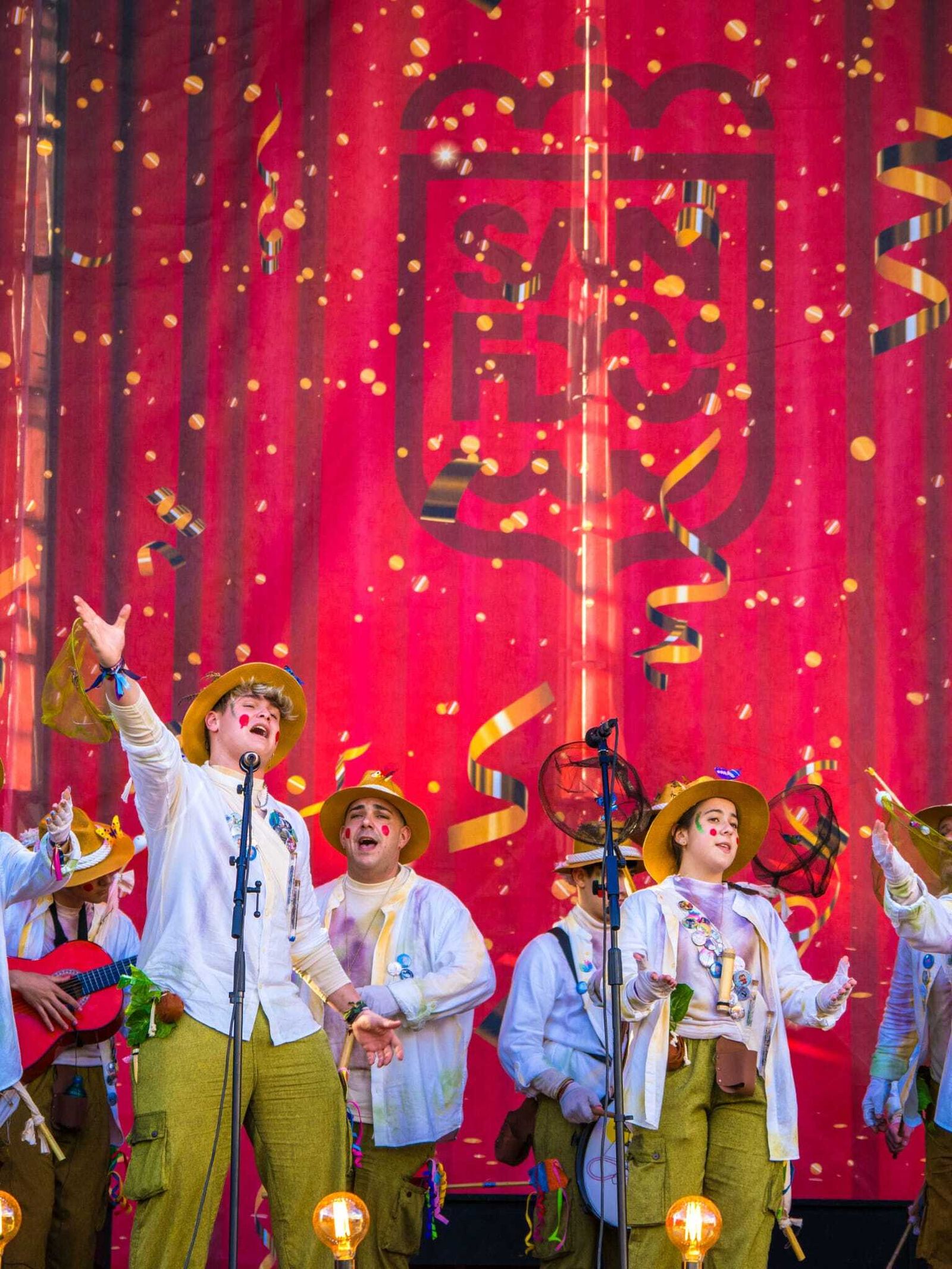 Carnaval para el público infantil en San Fernando, en imágenes