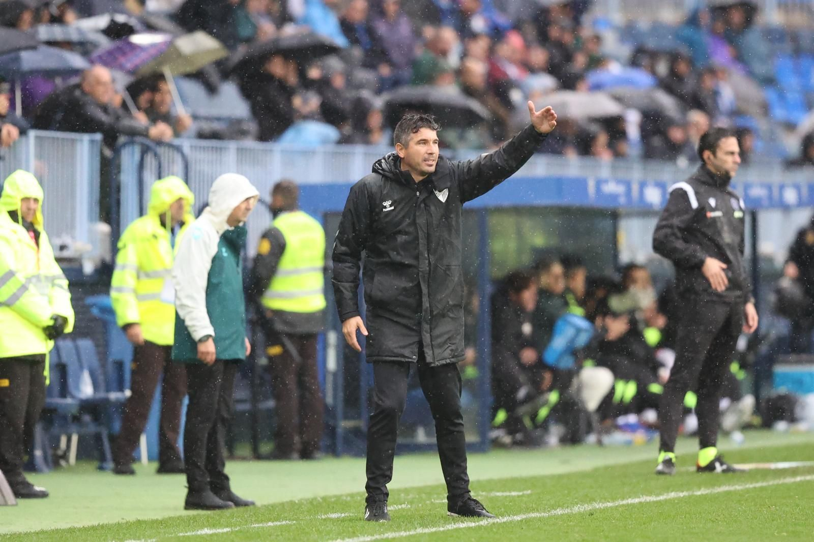 Málaga CF-Almería, en fotos